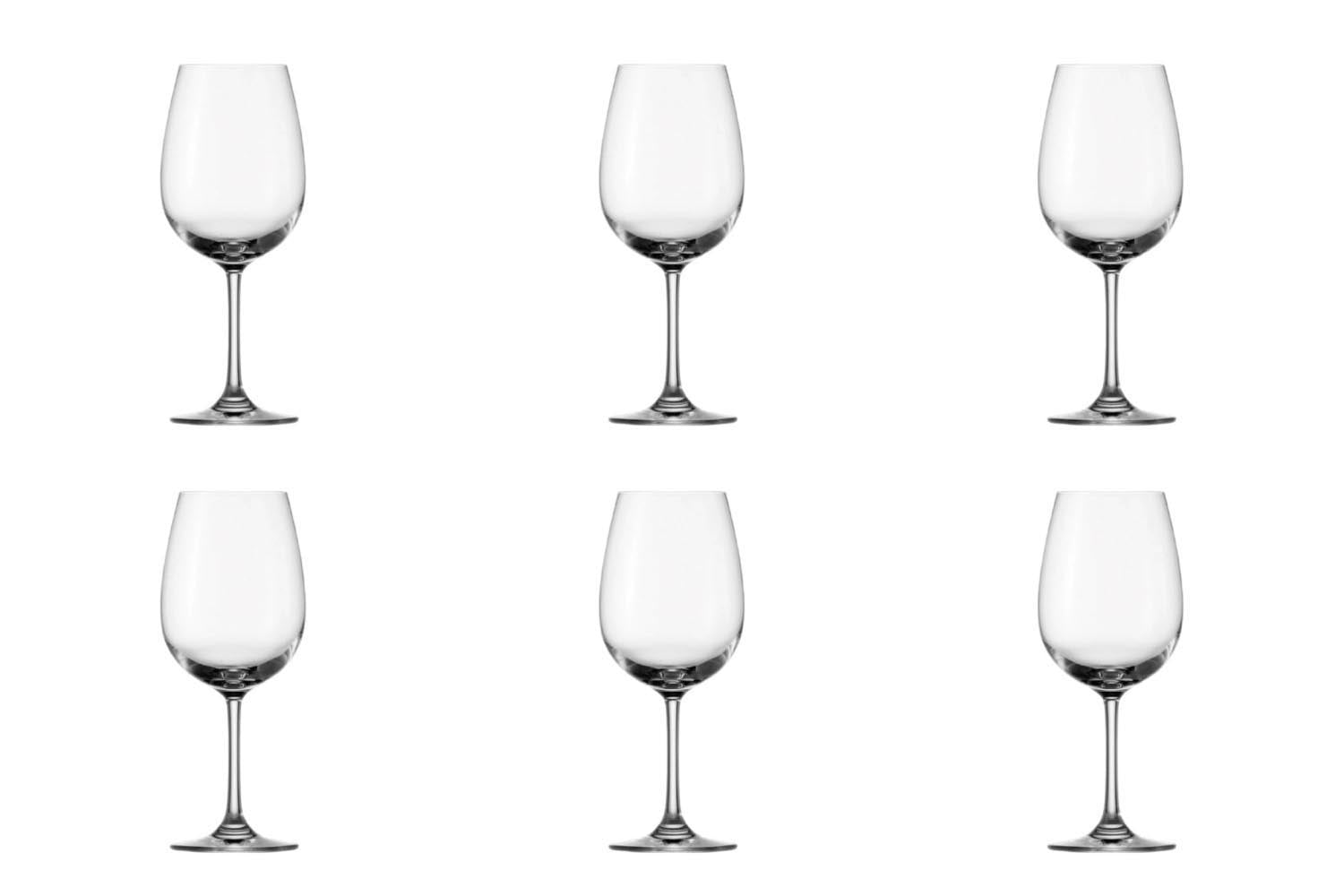 6er Set Weinland Rotweinkelch 450ml h: 205mm in Transparent präsentiert im Onlineshop von KAQTU Design AG. Glas ist von Stölzle