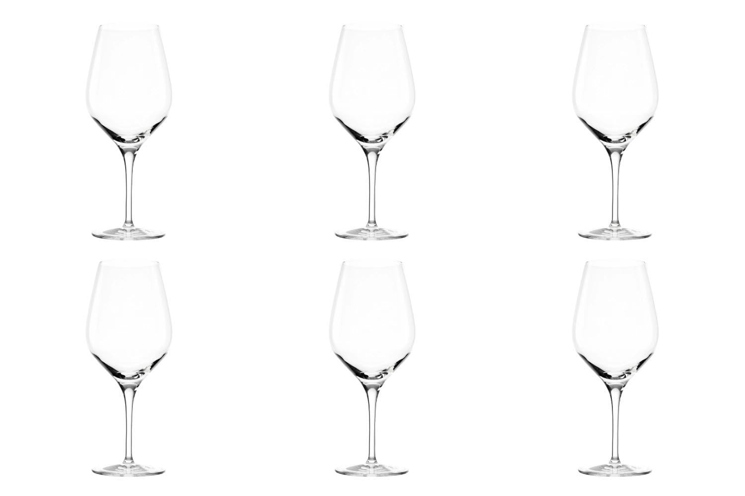 6er Set Exquisit Bordeaux-Pokal, 645ml h:230mm in Transparent präsentiert im Onlineshop von KAQTU Design AG. Glas ist von Stölzle