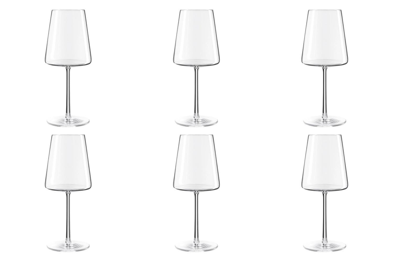 6er Set Power Weissweinkelch 402ml h: 210mm in Transparent präsentiert im Onlineshop von KAQTU Design AG. Glas ist von Stölzle