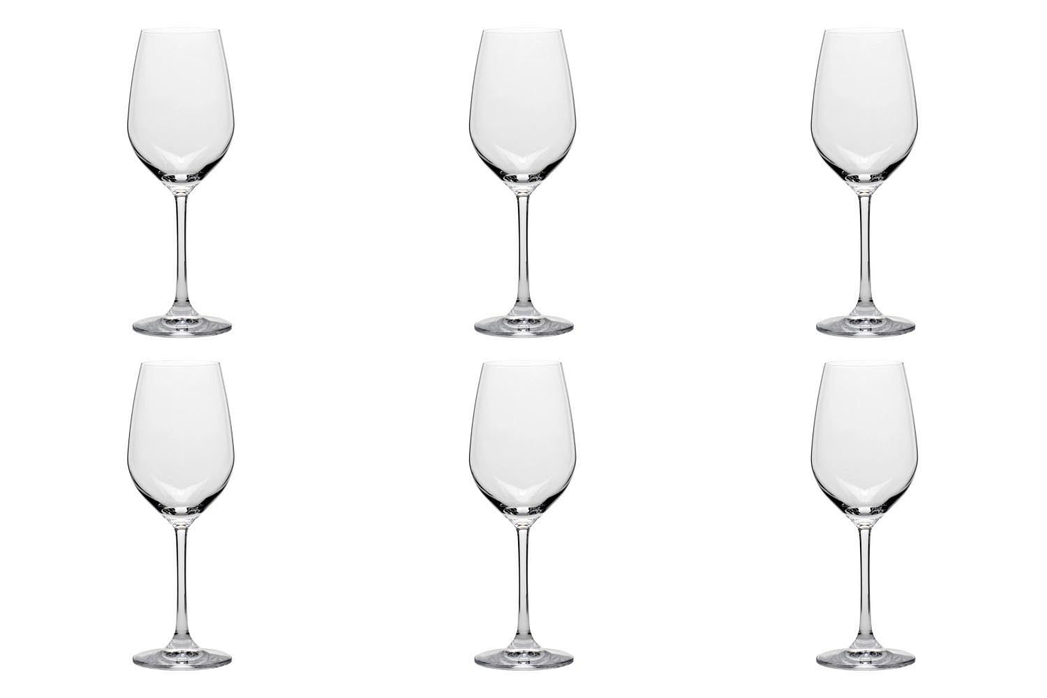 6er Set Grand Cuvée Weissweinglas, 365ml, h: 214mm in Transparent präsentiert im Onlineshop von KAQTU Design AG. Glas ist von Stölzle