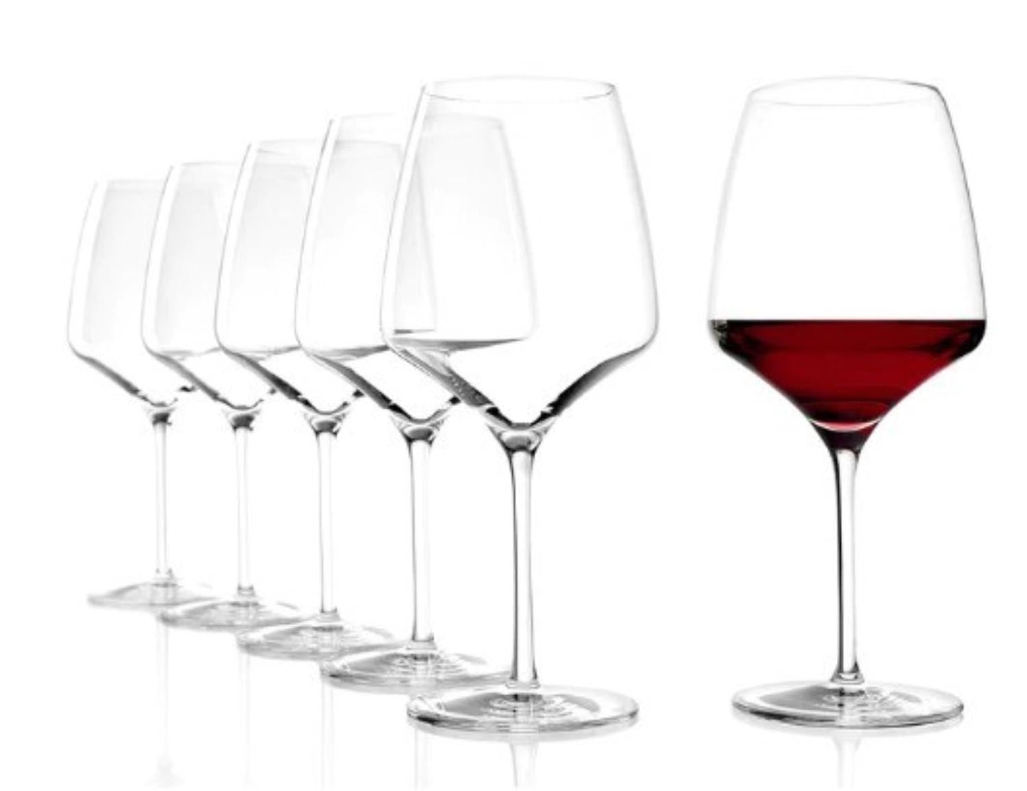 6er Set Experience Burgunder 695ml h:231mm in Transparent präsentiert im Onlineshop von KAQTU Design AG. Glas ist von Stölzle