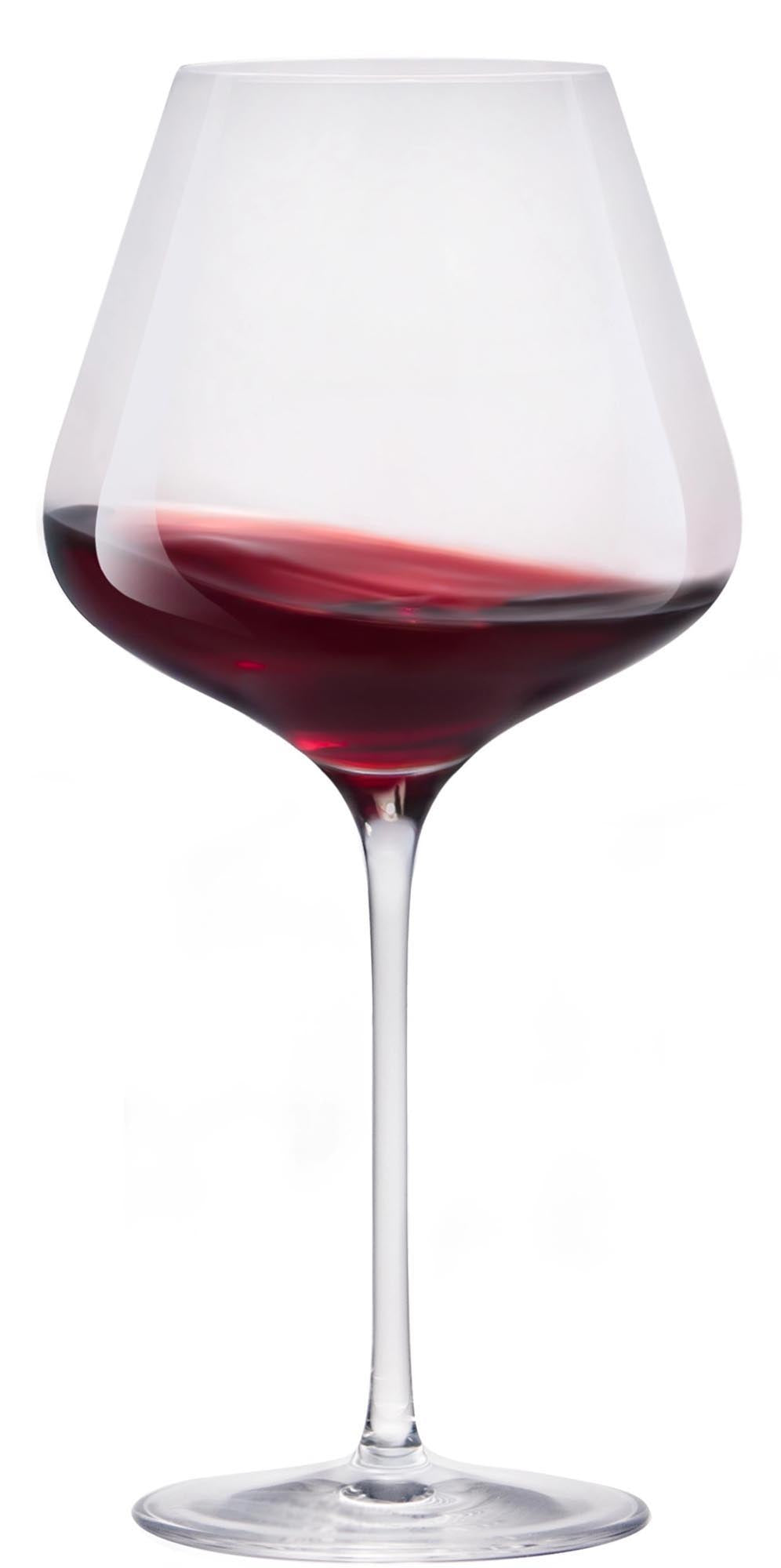 Elegantes 6er Set Quatrophil Burgunder-Gläser, 708ml, 245mm hoch, von Stölzle. Perfekt für Weinliebhaber und stilvolle Anlässe.