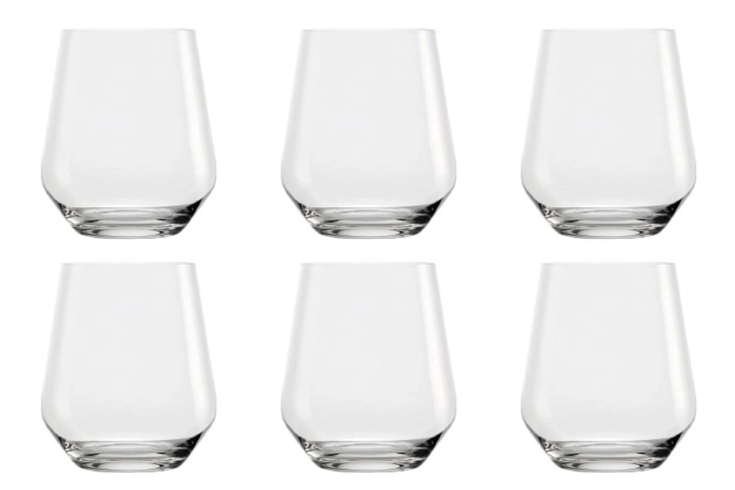 6er Set Revolution Whisky Tumbler D.O.F. 470ml H: 108.5mm in Transparent präsentiert im Onlineshop von KAQTU Design AG. Glas ist von Stölzle