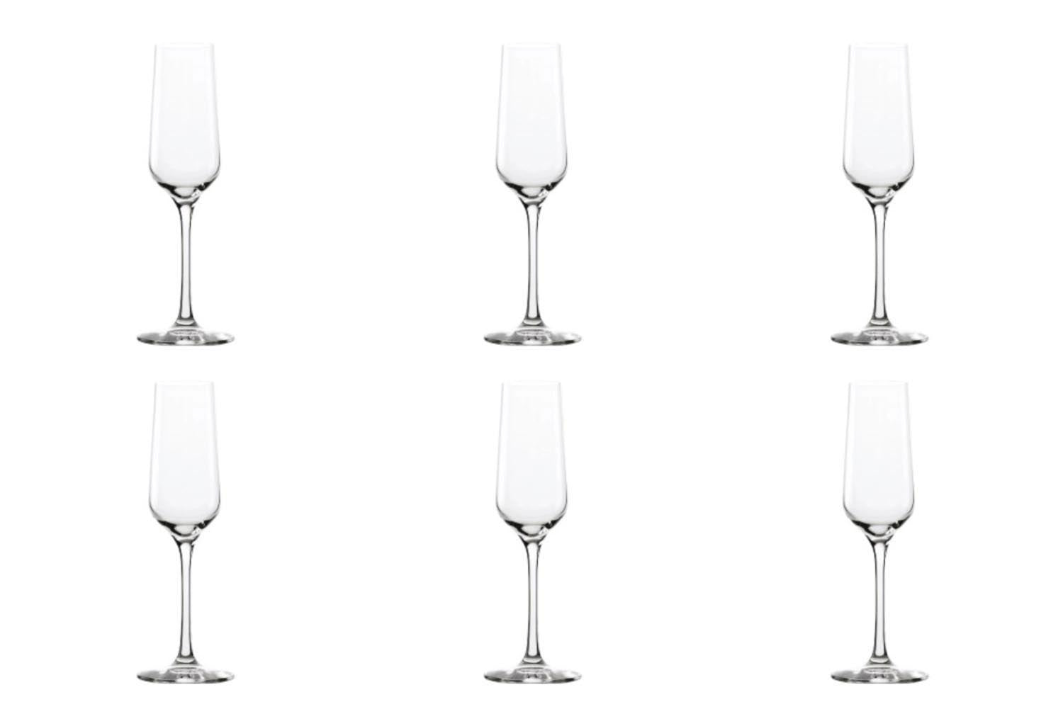 6er Set Revolution Sparkling Sektkelch 200ml h:225mm in Transparent präsentiert im Onlineshop von KAQTU Design AG. Glas ist von Stölzle