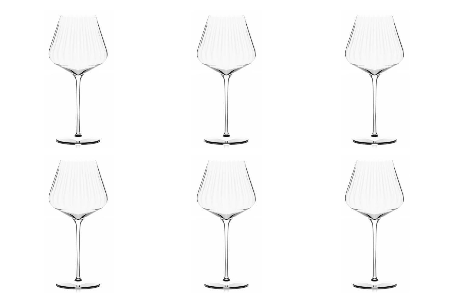 6er Set Symphony Burgunderkelch 710ml h: 245mm in Transparent präsentiert im Onlineshop von KAQTU Design AG. Glas ist von Stölzle