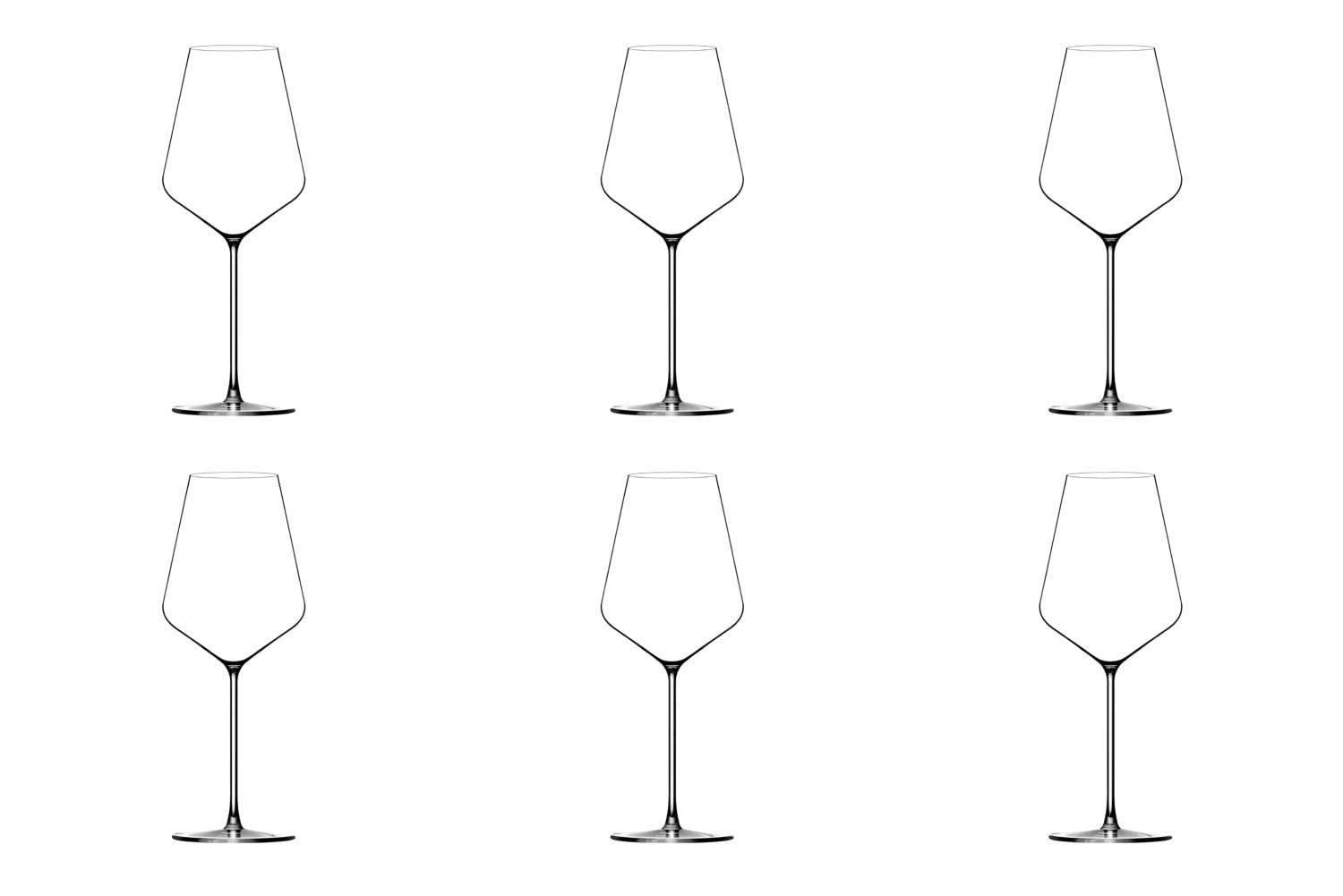 6er Set Sommier Psyche Universalglas 56cl in Transparent präsentiert im Onlineshop von KAQTU Design AG. Glas ist von Lehmann Glass