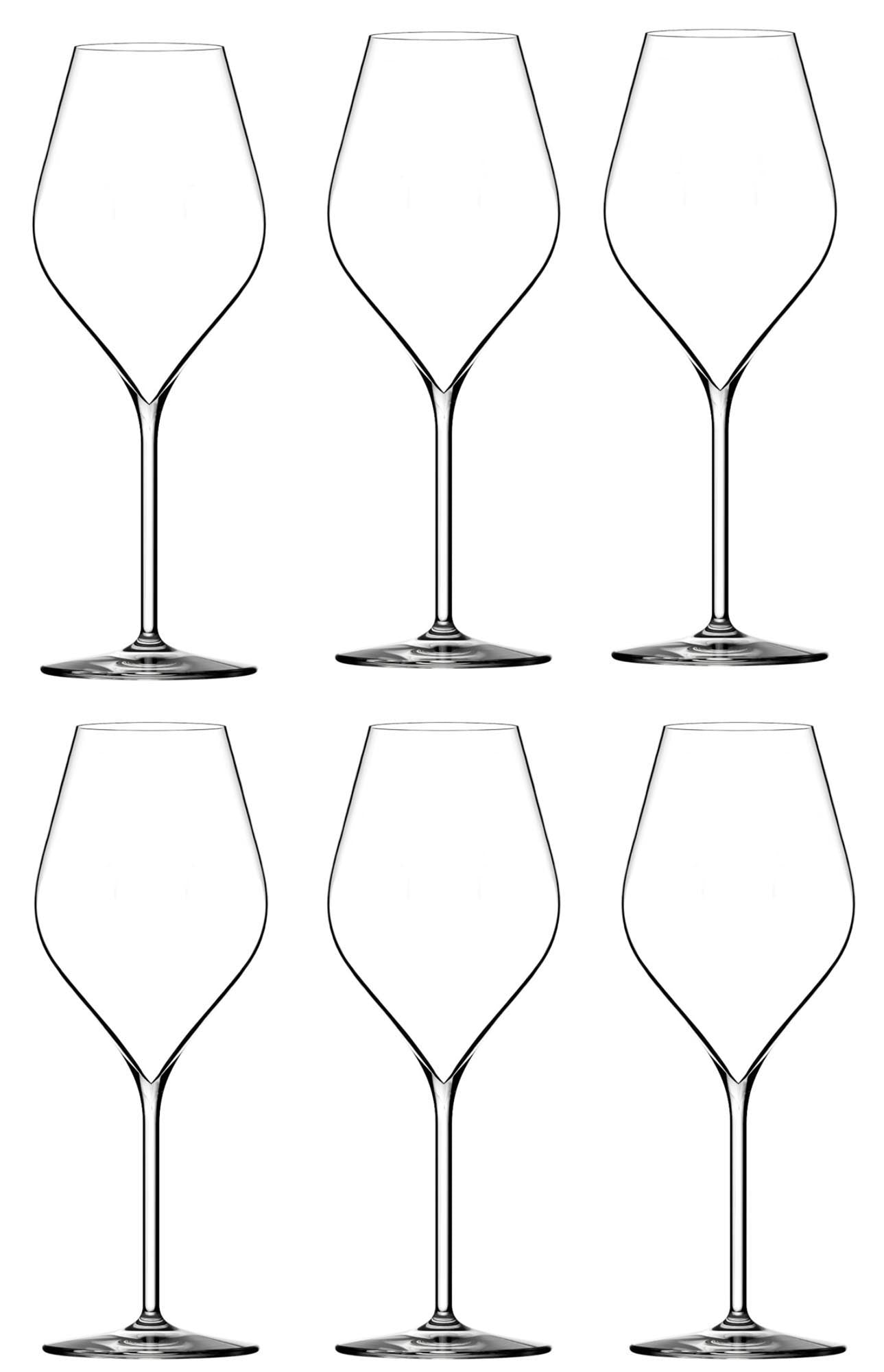 Hochwertiges 6er Set Absolus Universalgläser von Lehmann Glass, 38cl, perfekt für Weinliebhaber und vielseitige Anlässe.