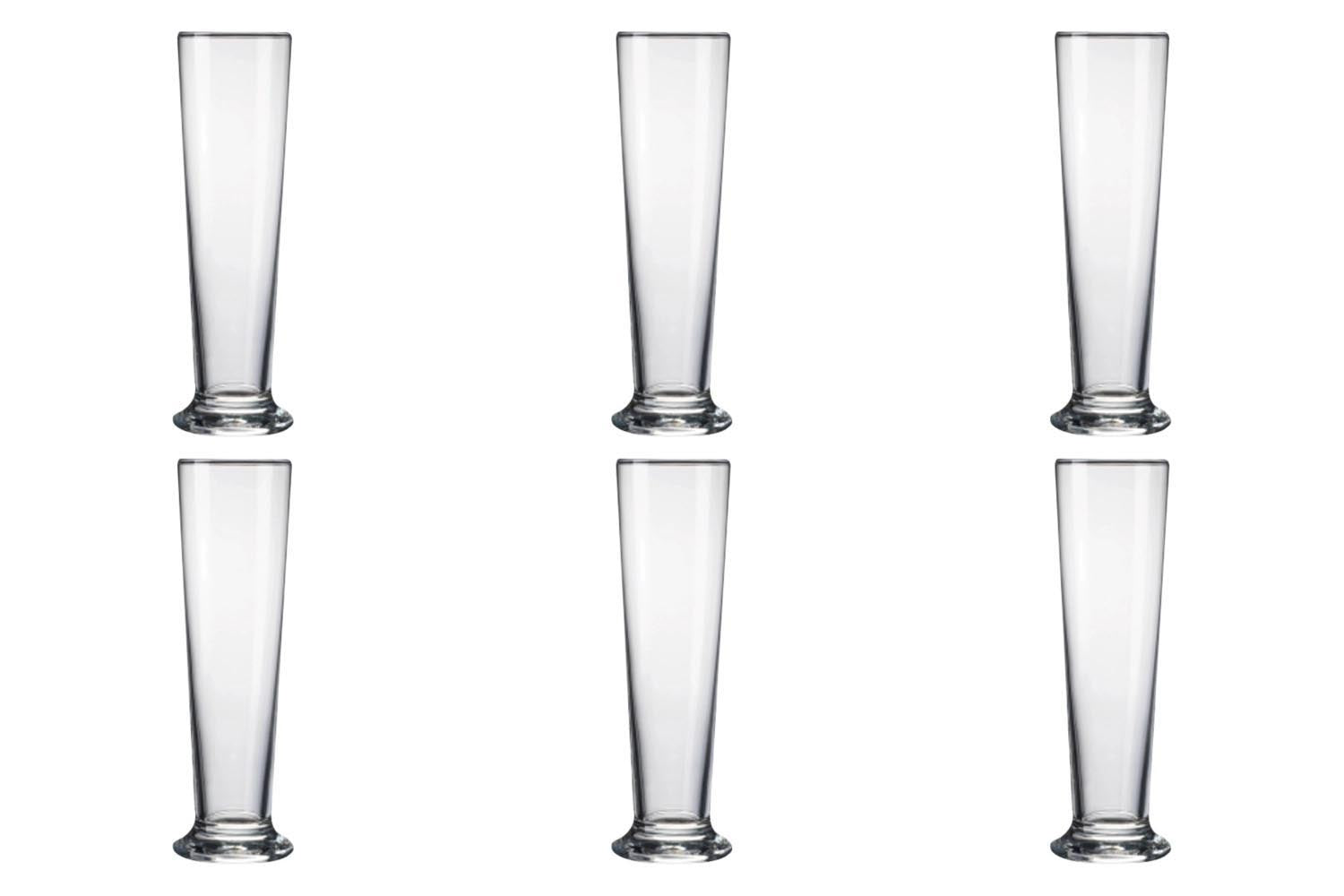 6er Set Basic Stange 38cl 21.9cm in Transparent präsentiert im Onlineshop von KAQTU Design AG. Glas ist von Rastal
