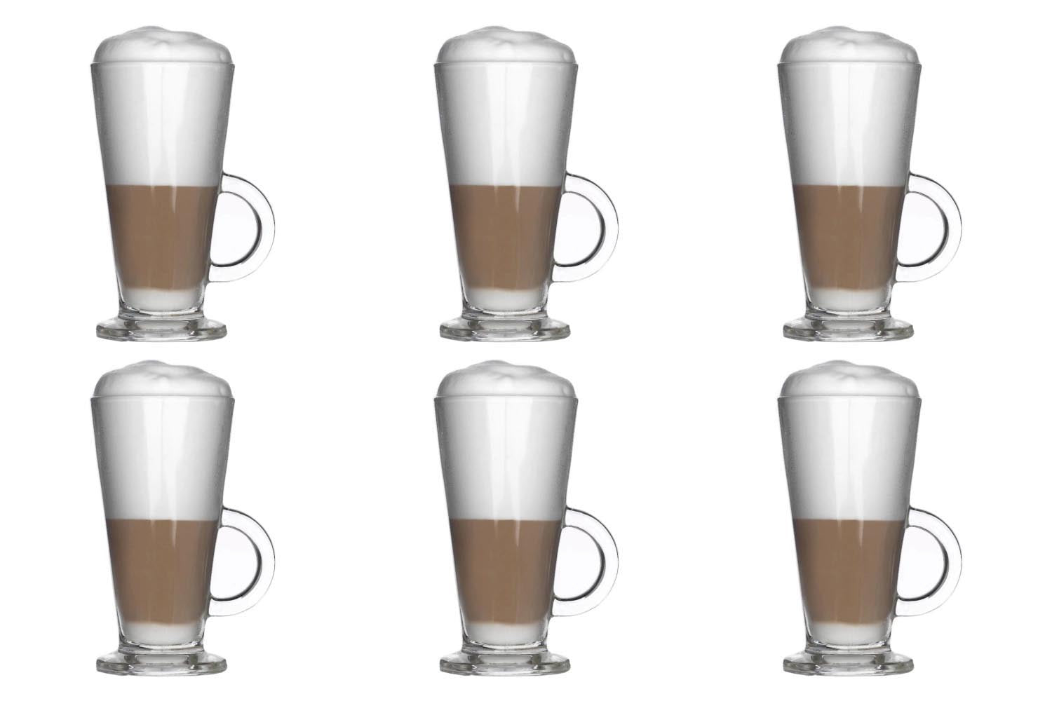 6er Set Glastasse Acapulco 28cl 15cm in Transparent präsentiert im Onlineshop von KAQTU Design AG. Espressotassen ist von Rastal
