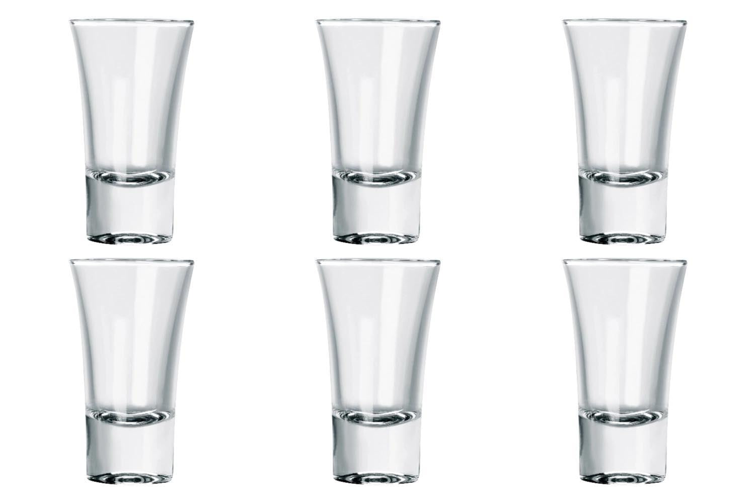 6er Set Cresta Junior Schnapsglas 3.5cl 7cm in Transparent präsentiert im Onlineshop von KAQTU Design AG. Glas ist von Rastal