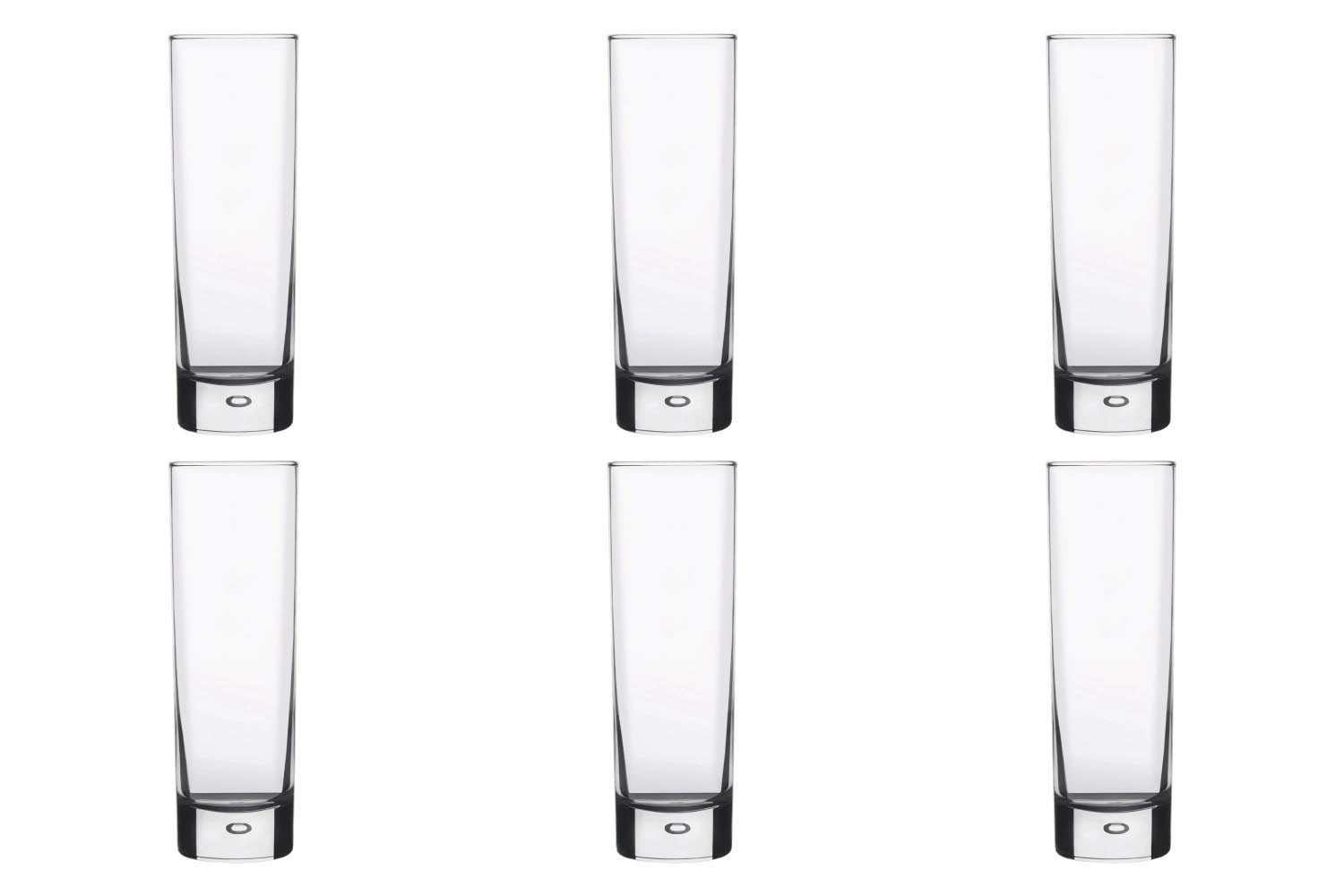 6er Set Disco Longdrink schlank 30cl 17.3cm in Transparent präsentiert im Onlineshop von KAQTU Design AG. Glas ist von Rastal