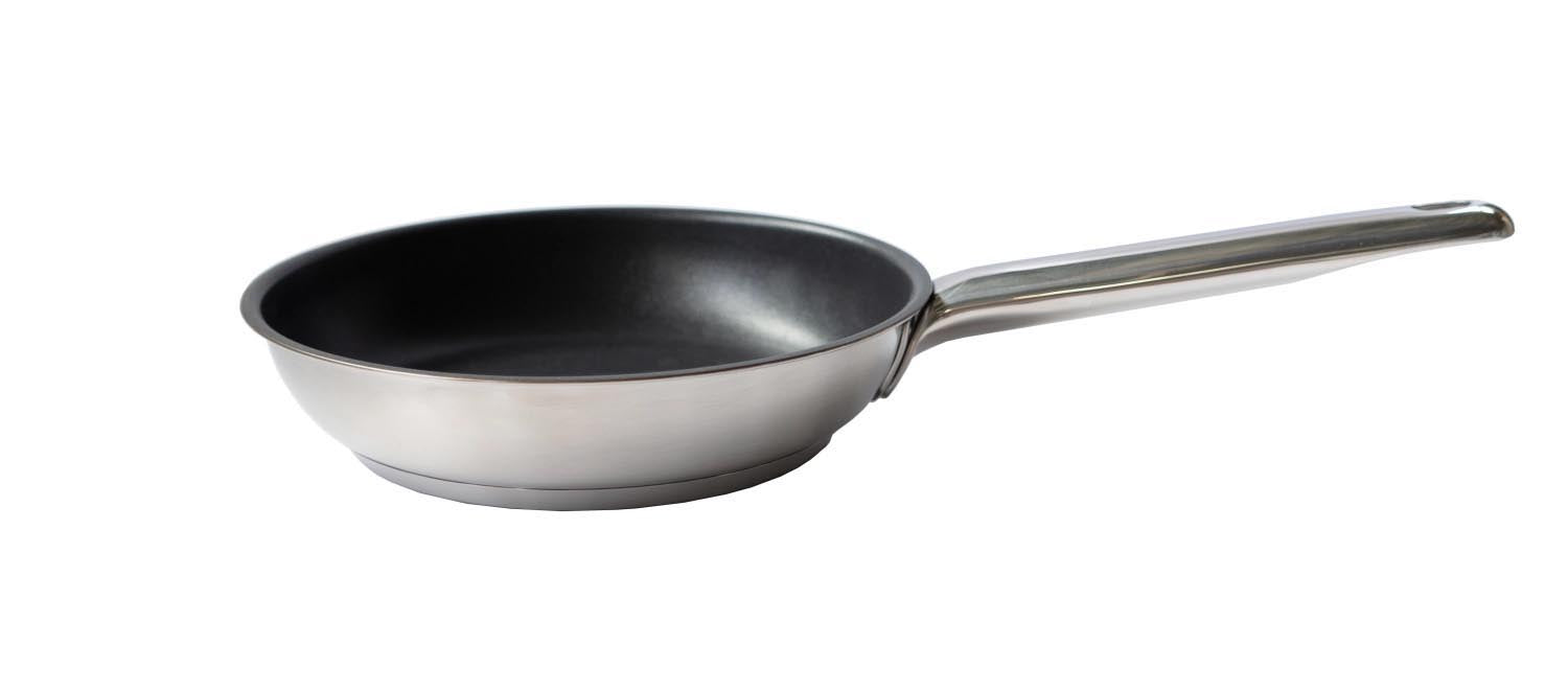 Resto 3 Duraslide Bratpfanne 20cm in Silber präsentiert im Onlineshop von KAQTU Design AG. Bratpfanne ist von Demeyere