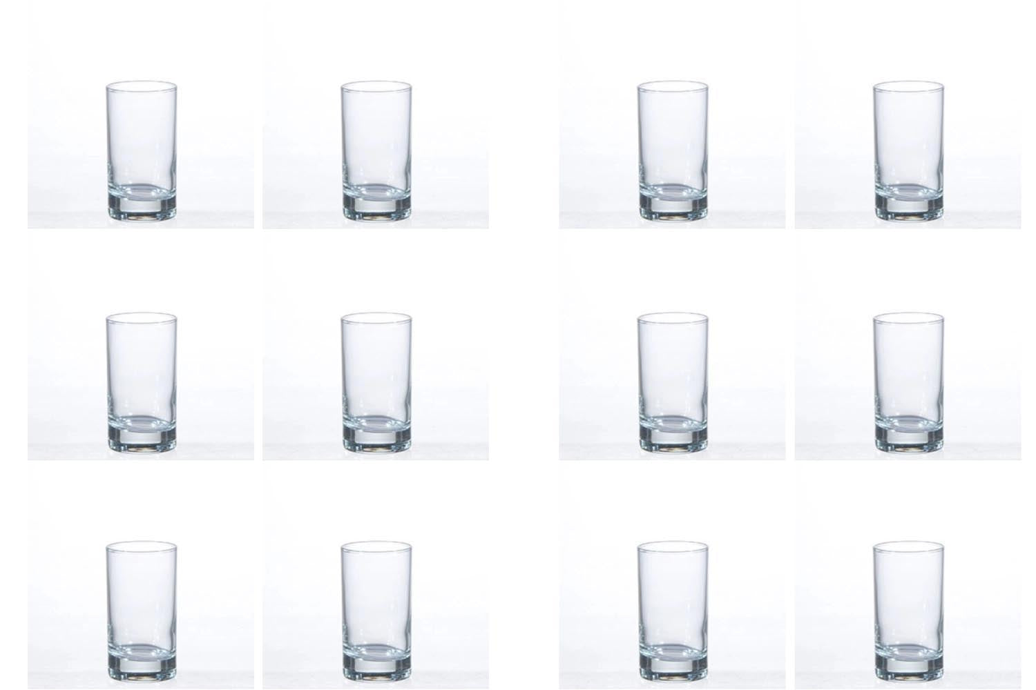 12er Set Chicago Jusbecher 14cl in Transparent präsentiert im Onlineshop von KAQTU Design AG. Glas ist von Maison Truffe