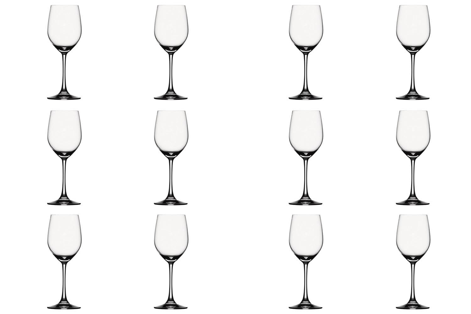 12er Set Vino Grande 2, Weissweinkelch 330ml in Transparent präsentiert im Onlineshop von KAQTU Design AG. Glas ist von Maison Truffe