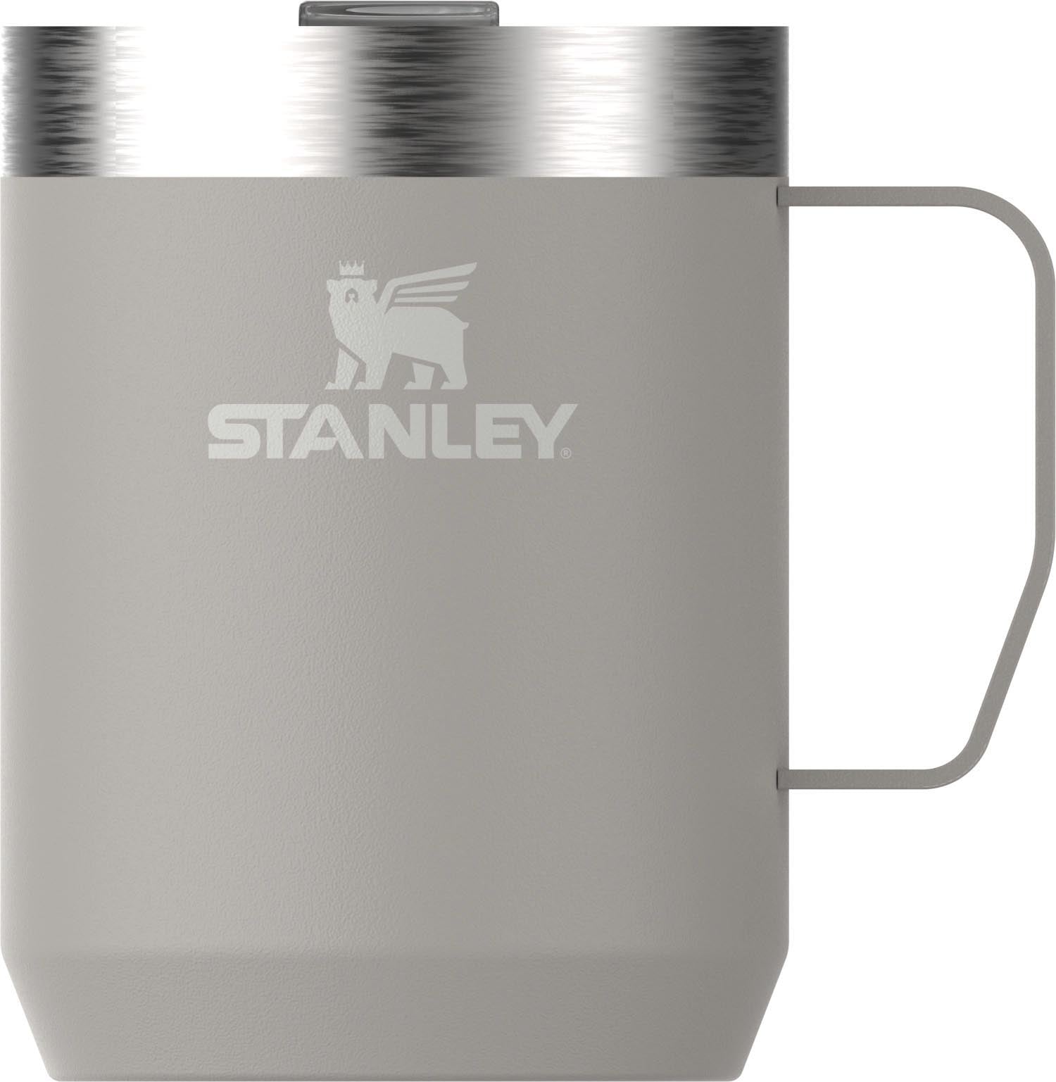 Everyday Camp Mug 0.23l ash in Silber präsentiert im Onlineshop von KAQTU Design AG. Trinkflasche ist von Stanley