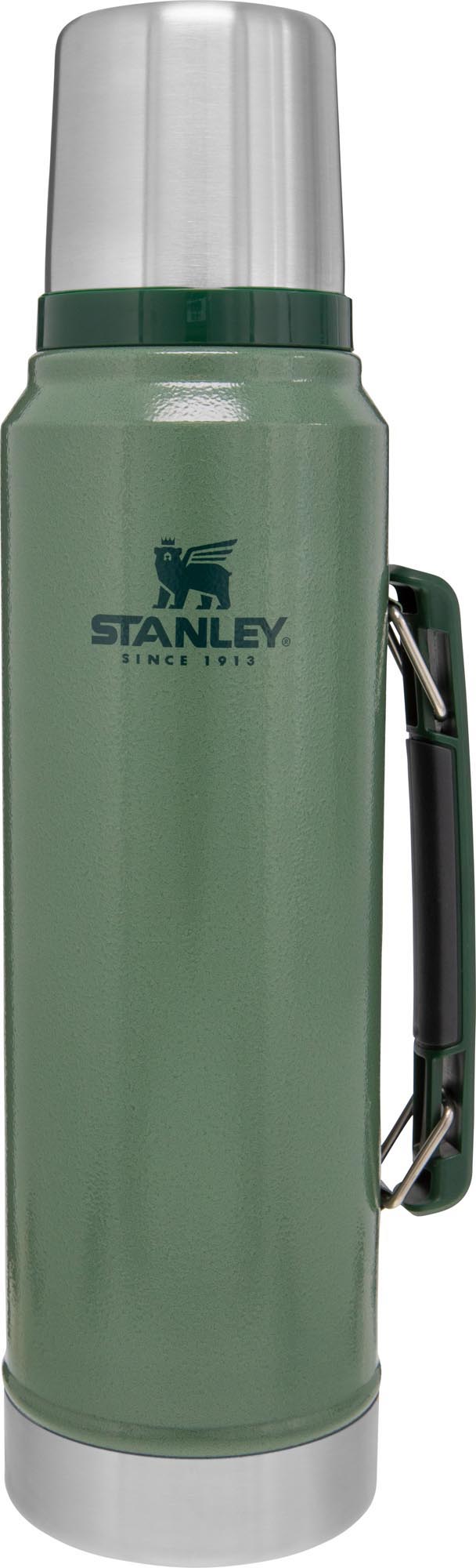 Legendary Classic Flasche 1.0l hammertone green in Grün präsentiert im Onlineshop von KAQTU Design AG. Trinkflasche ist von Stanley