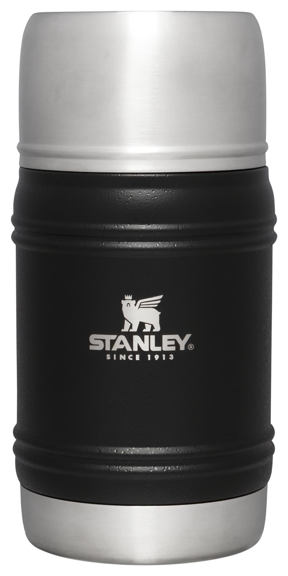 Artisan Thermal Food Jar 0.5l black moon in Schwarz präsentiert im Onlineshop von KAQTU Design AG. Trinkflasche ist von Stanley