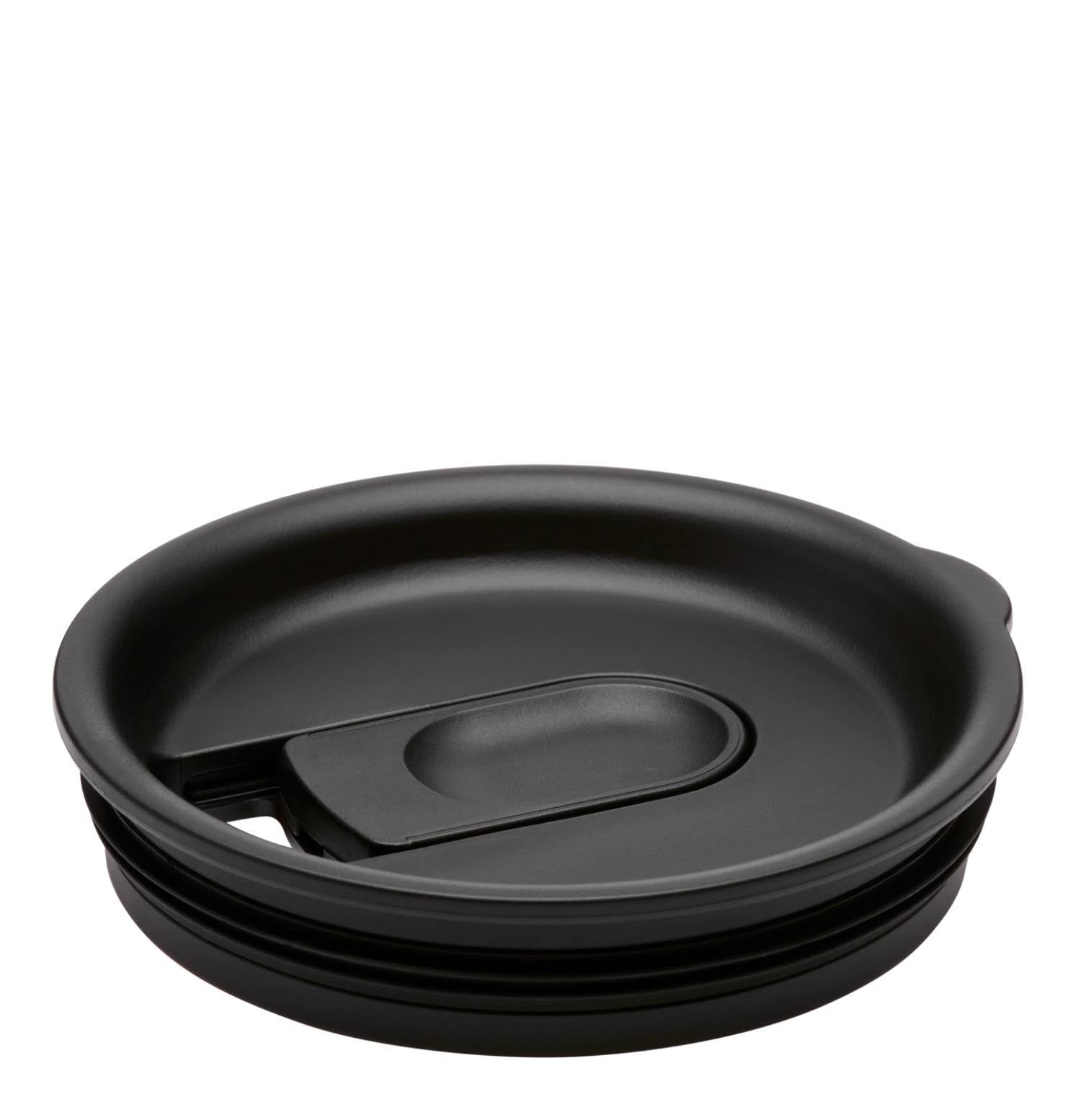Deckel Press-In Closeable mittel schwarz in Schwarz präsentiert im Onlineshop von KAQTU Design AG. Aufbewahrungsbehälter ist von Hydro Flask