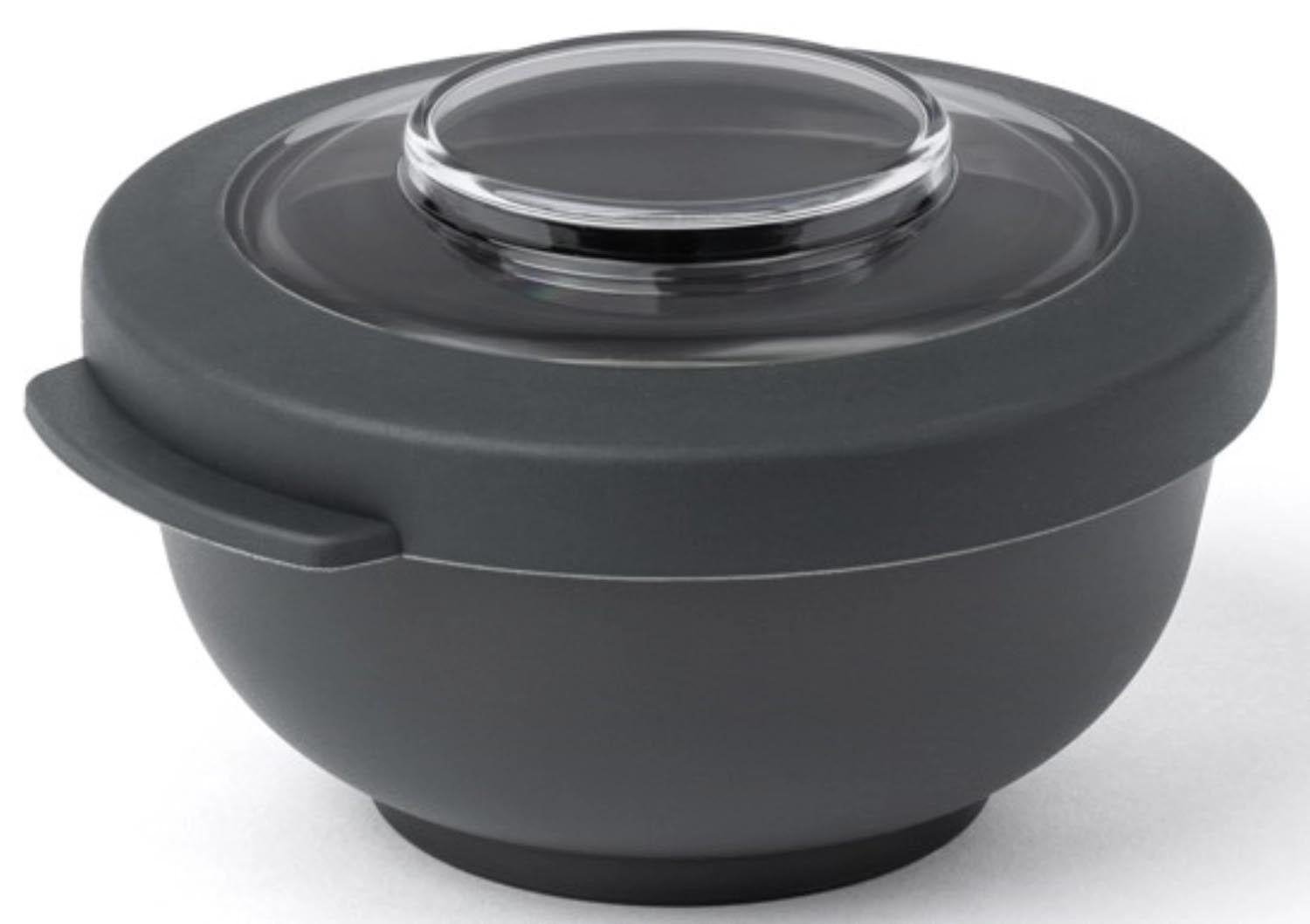 Tylla Bowl 200ml PP charcoal in Schwarz präsentiert im Onlineshop von KAQTU Design AG. Aufbewahrungsbehälter ist von Amuse