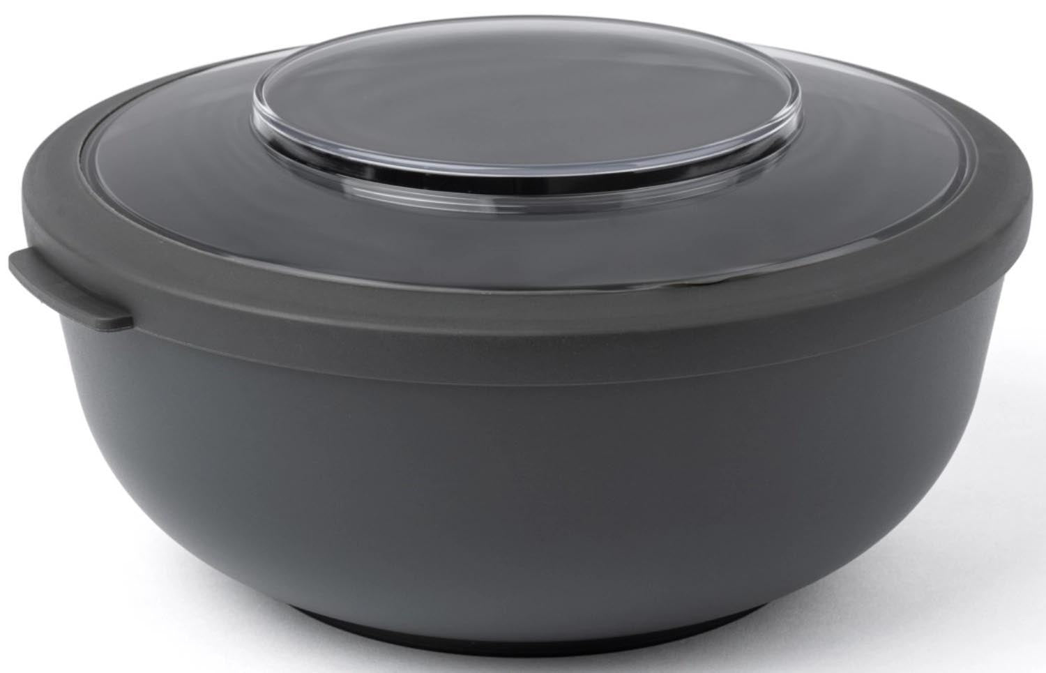 Tylla Bowl 2000ml PP charcoal in Schwarz präsentiert im Onlineshop von KAQTU Design AG. Aufbewahrungsbehälter ist von Amuse