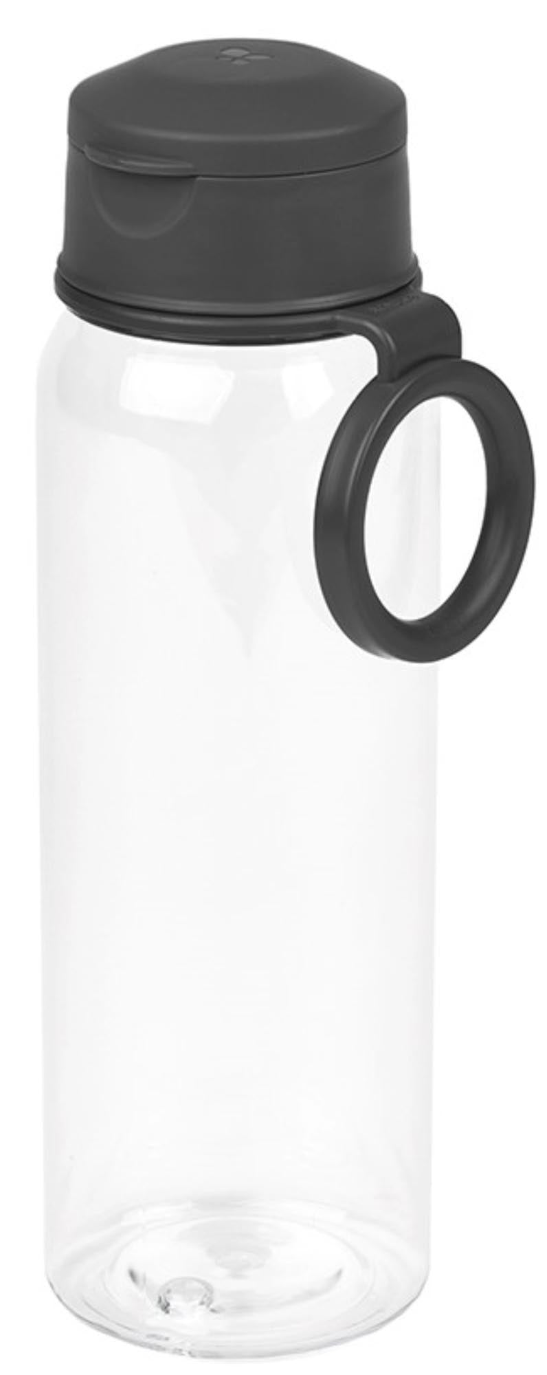 Amuse Wasserflasche 500ml PP charcoal in Schwarz präsentiert im Onlineshop von KAQTU Design AG. Trinkflasche ist von Amuse