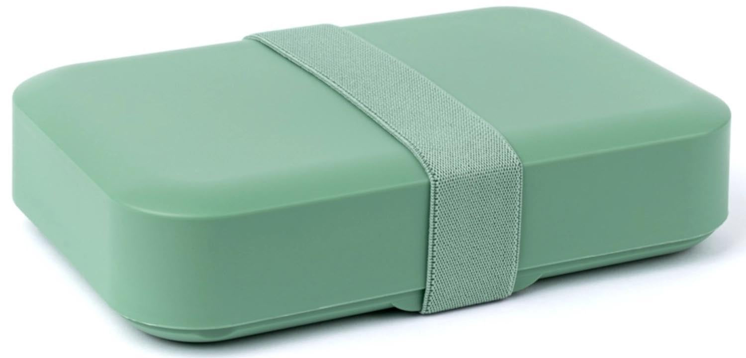 Lunchbox L PP sage in Grün präsentiert im Onlineshop von KAQTU Design AG. Aufbewahrungsbehälter ist von Amuse