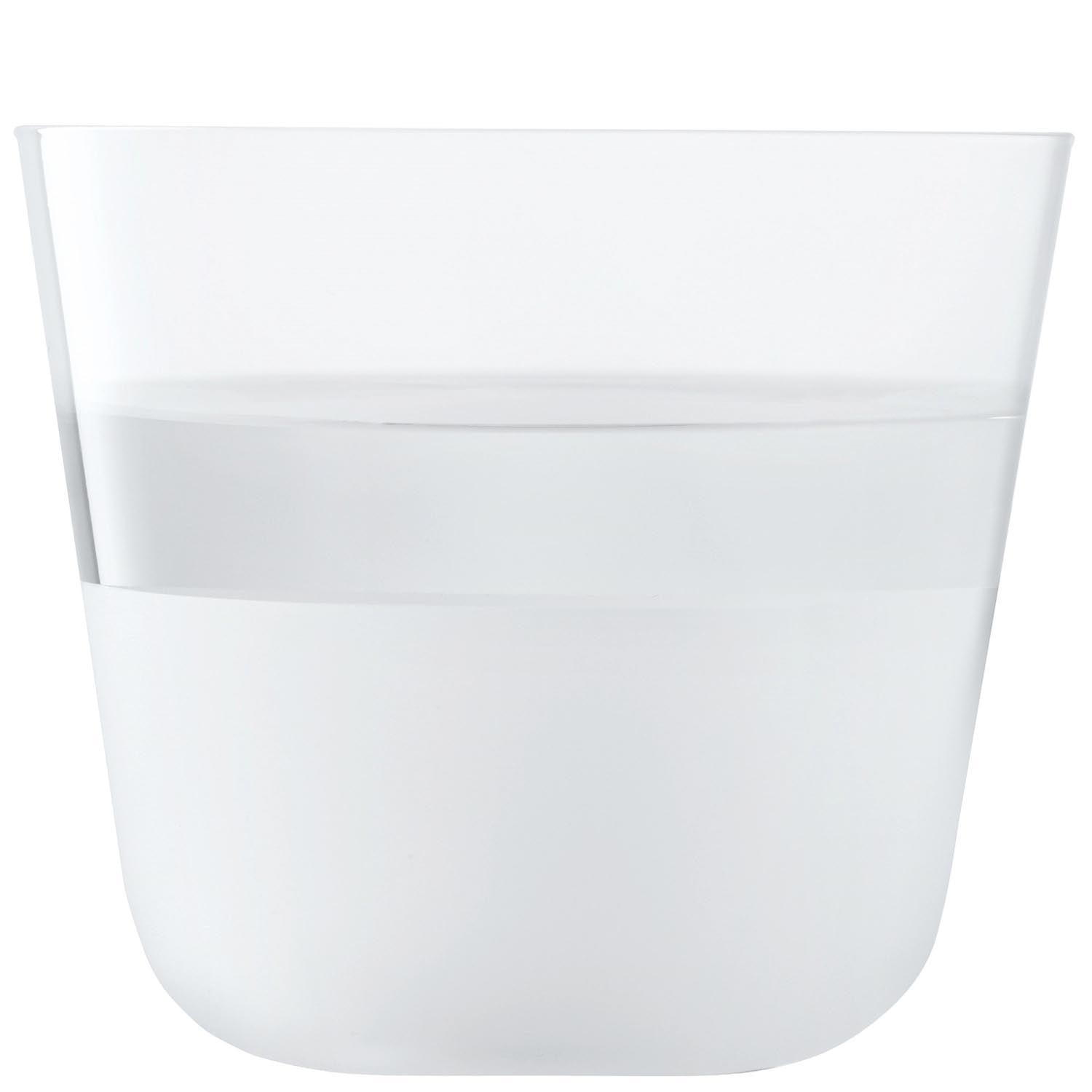 Set aus 2 Arc Contrast Trinkbechern von LSA, 260ml, in Mist-Farbton, perfekt für elegante Präsentation von Getränken.