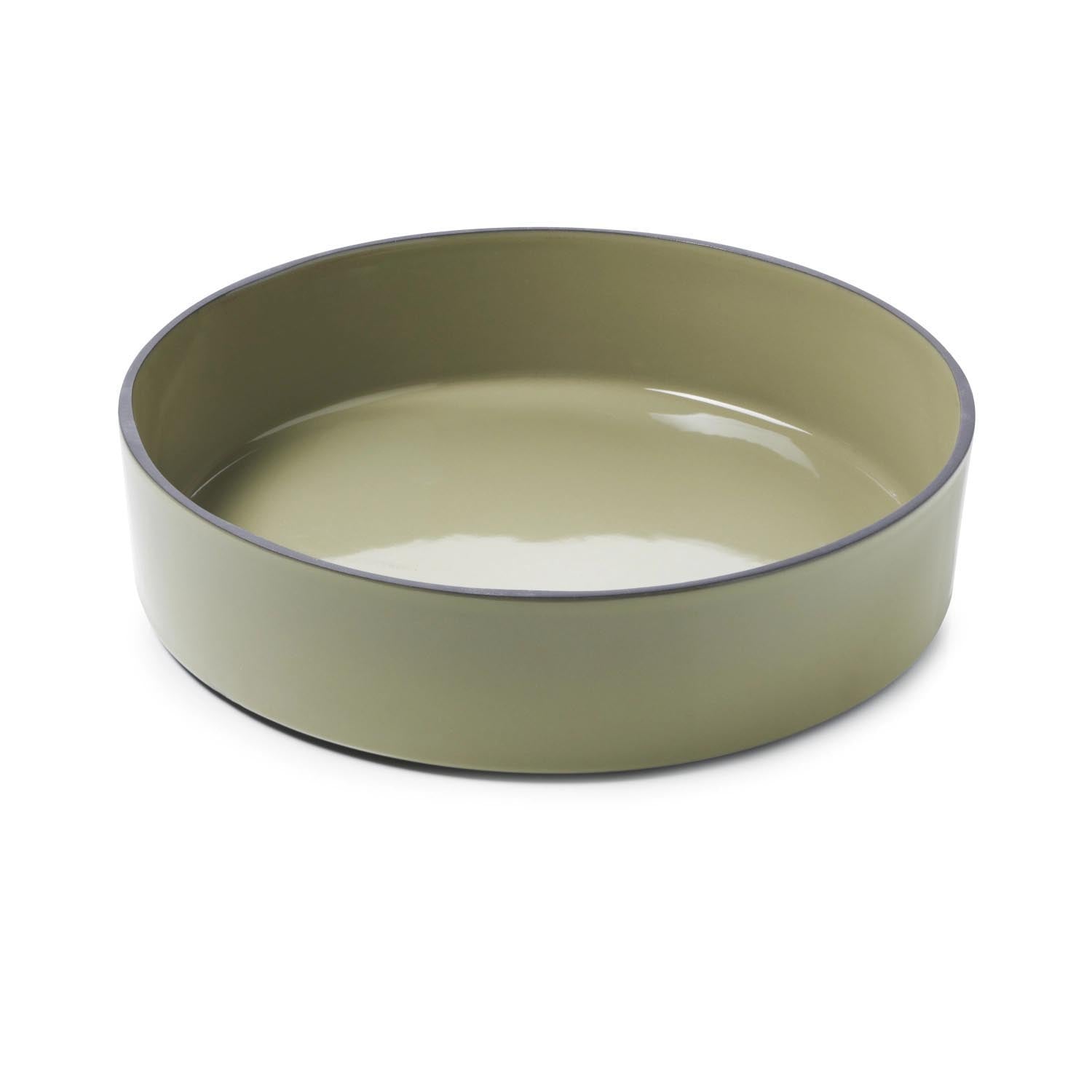 Caractère Salatschüssel D32.5cm 350ml kardamom in Grün präsentiert im Onlineshop von KAQTU Design AG. Schale ist von Revol