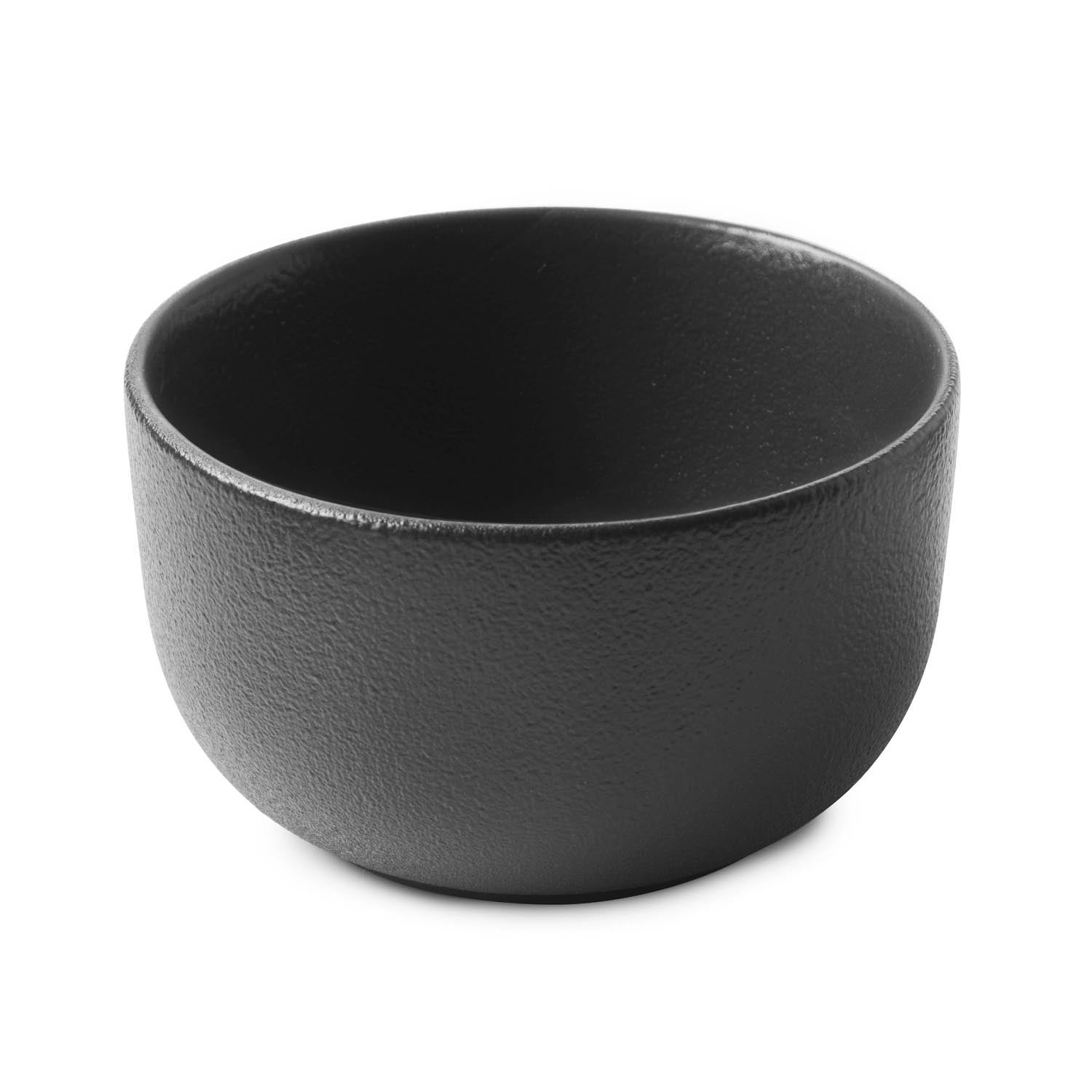 Equinoxe Schale D9cm H5.2cm 15cl gusseisen-optik in Schwarz präsentiert im Onlineshop von KAQTU Design AG. Schale ist von Revol