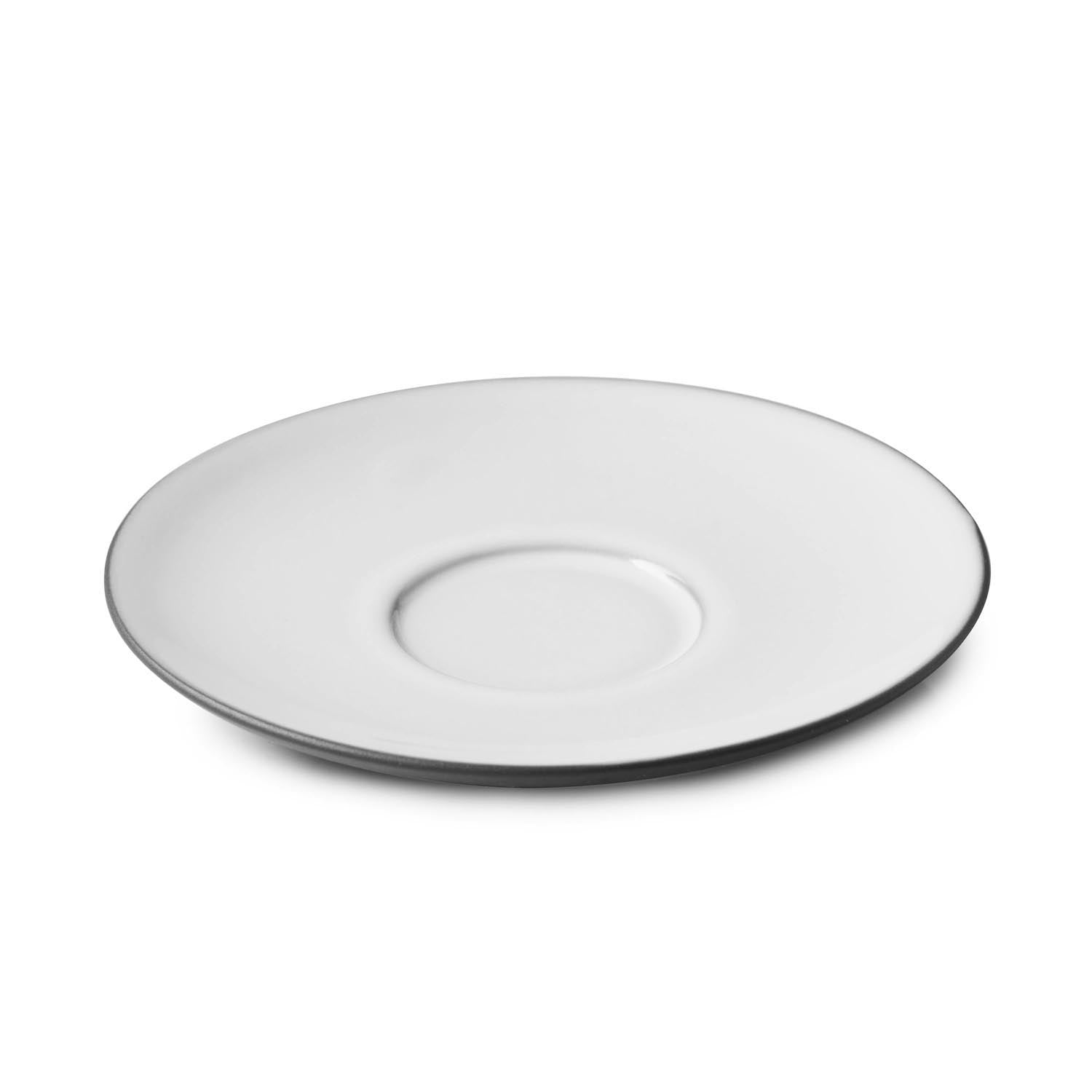 Equinoxe Tee Untertasse D16cm H2.2cm weiss cumulus in Weiss präsentiert im Onlineshop von KAQTU Design AG. Espressotassen ist von Revol