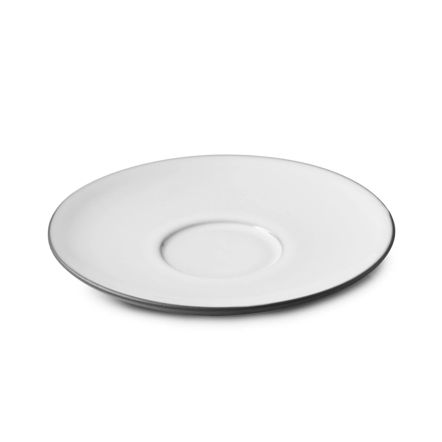 Equinoxe Espresso Untertasse D13cm H1.3cm weiss cumulus in Weiss präsentiert im Onlineshop von KAQTU Design AG. Espressotassen ist von Revol