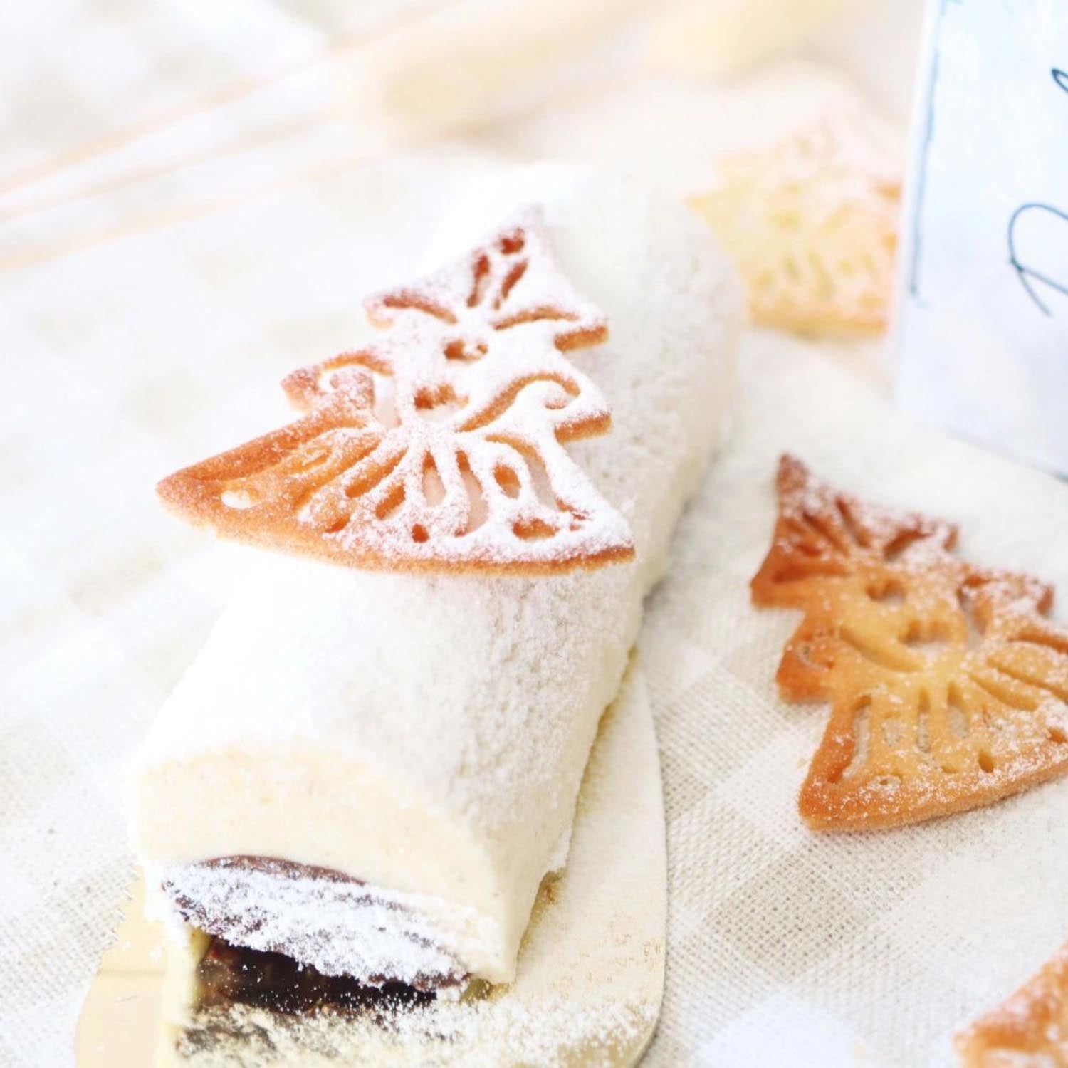 2er Set Bûche mit Innenform