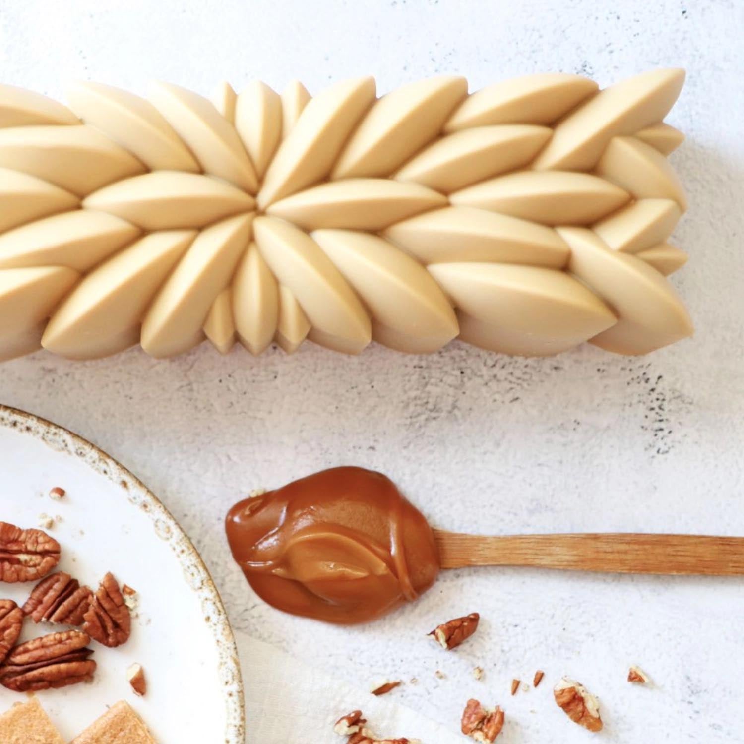 Köstliche Caramel Schoko Drops von Scrap Cooking, 190g. Perfekt für Backkreationen, Desserts und dekorative Verzierungen.