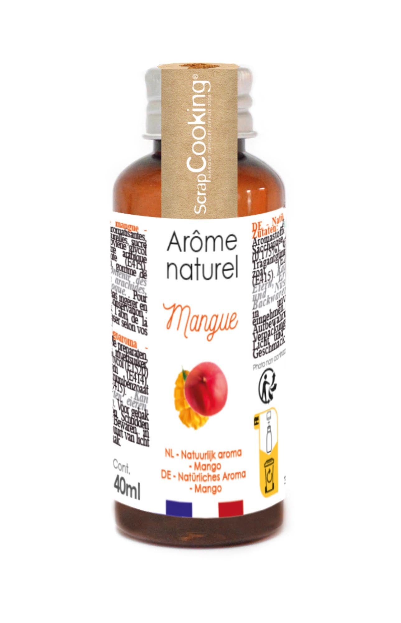 Natürliches Aroma Mango 40ml in Braun präsentiert im Onlineshop von KAQTU Design AG. Lebensmittel ist von Scrap Cooking