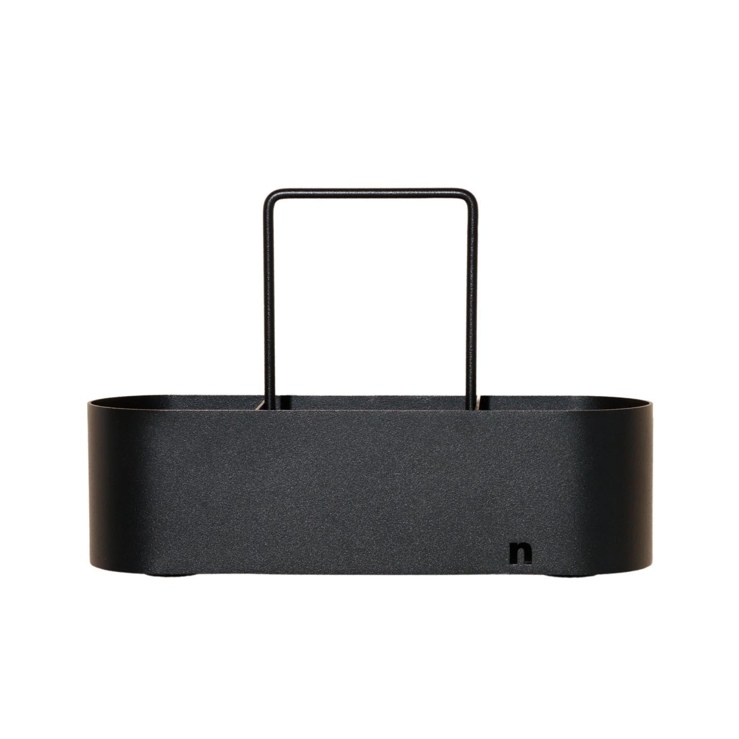 Spülbecken Organizer Deep Black in Schwarz präsentiert im Onlineshop von KAQTU Design AG. Küchenhelfer ist von Nordesign