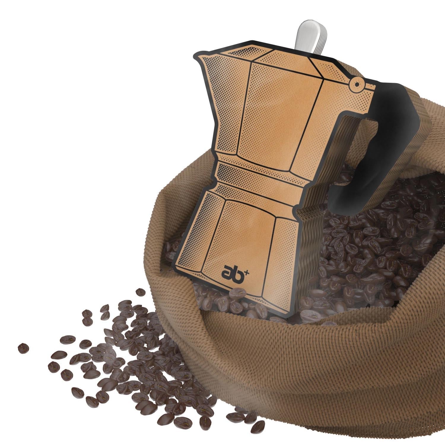 Set aus 6 Mokkalöffeln von Abert, perfekt für Kaffee und Desserts, aus edlem Material gefertigt, stilvoll und funktional.