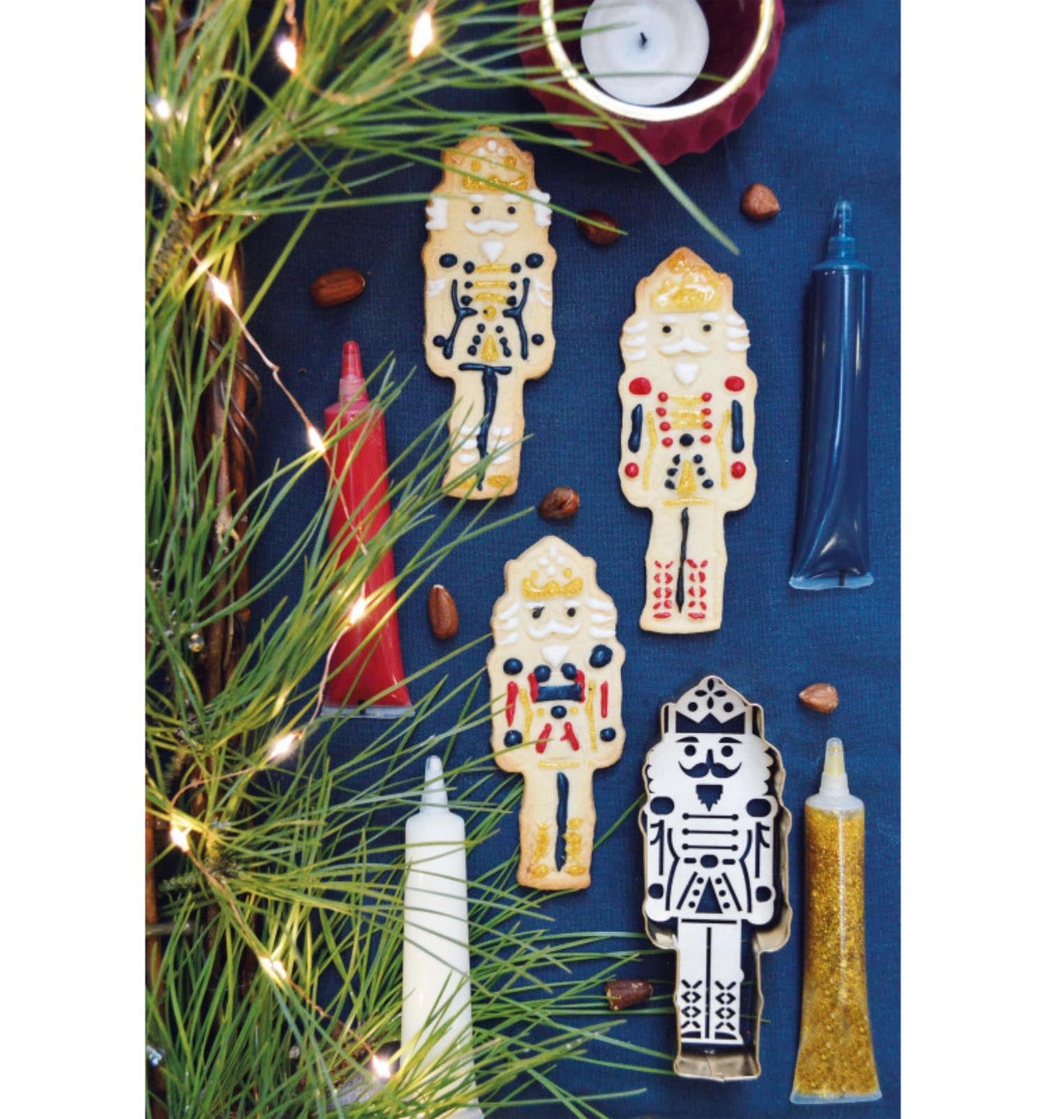 Glitzernder schwarzer Zuckergussstift von Scrap Cooking, 26g, perfekt für kreative Dekorationen auf Kuchen und Gebäck.