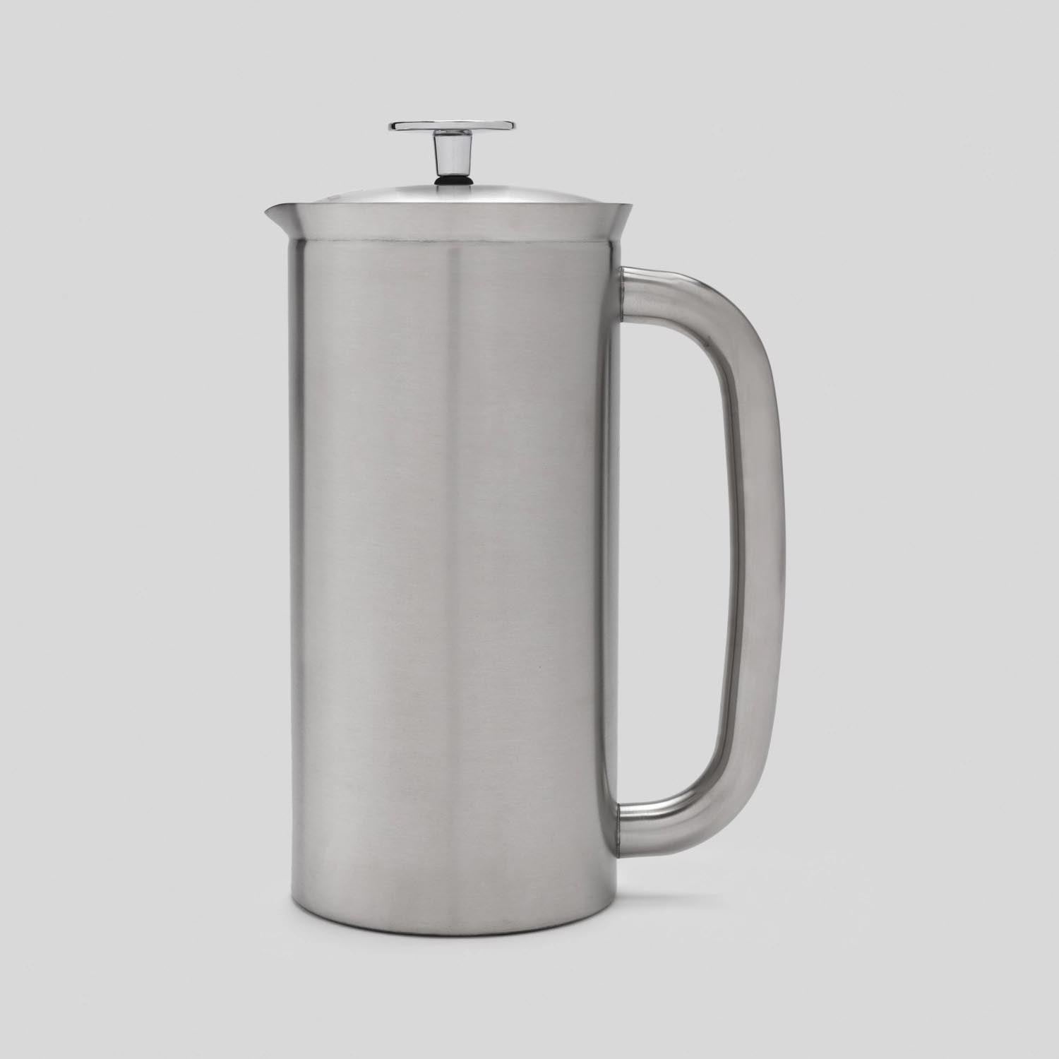 French Press P7 946ml Edelstahl matt in Grau präsentiert im Onlineshop von KAQTU Design AG. Küchenhelfer ist von Espro