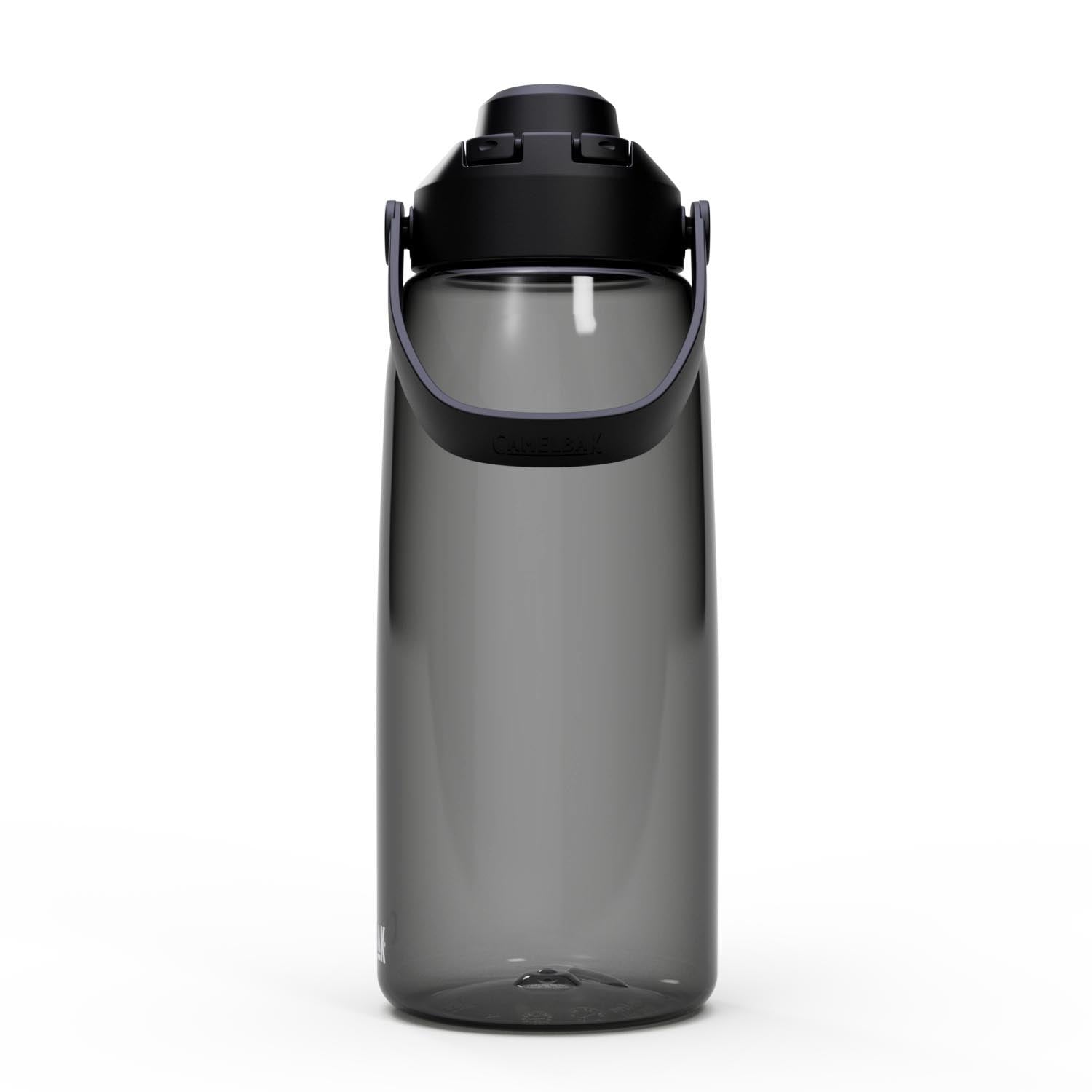 Die CamelBak Thrive Chug 1.0L Flasche in Charcoal ist robust, auslaufsicher und ideal für unterwegs. Perfekt für Sport und Alltag.