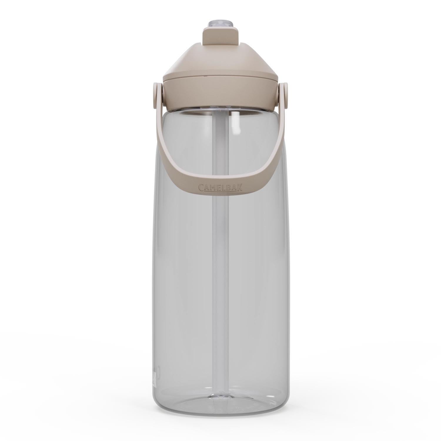Die CamelBak Thrive Flip Straw 1.0L Flasche bietet klare Hydration mit praktischem Flip-Strohhalm und robustem Design für unterwegs.