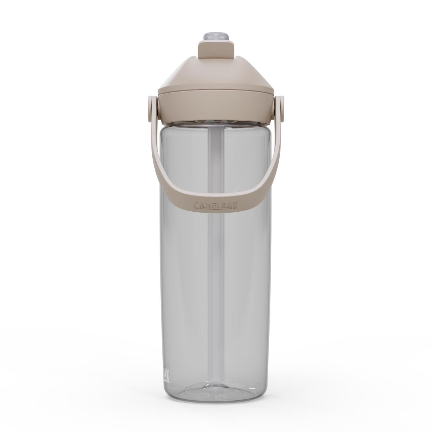 Die Camelbak Thrive Flip Straw 0.6l Flasche ist klar, praktisch und ideal für unterwegs. Perfekt für Sport und Alltag.