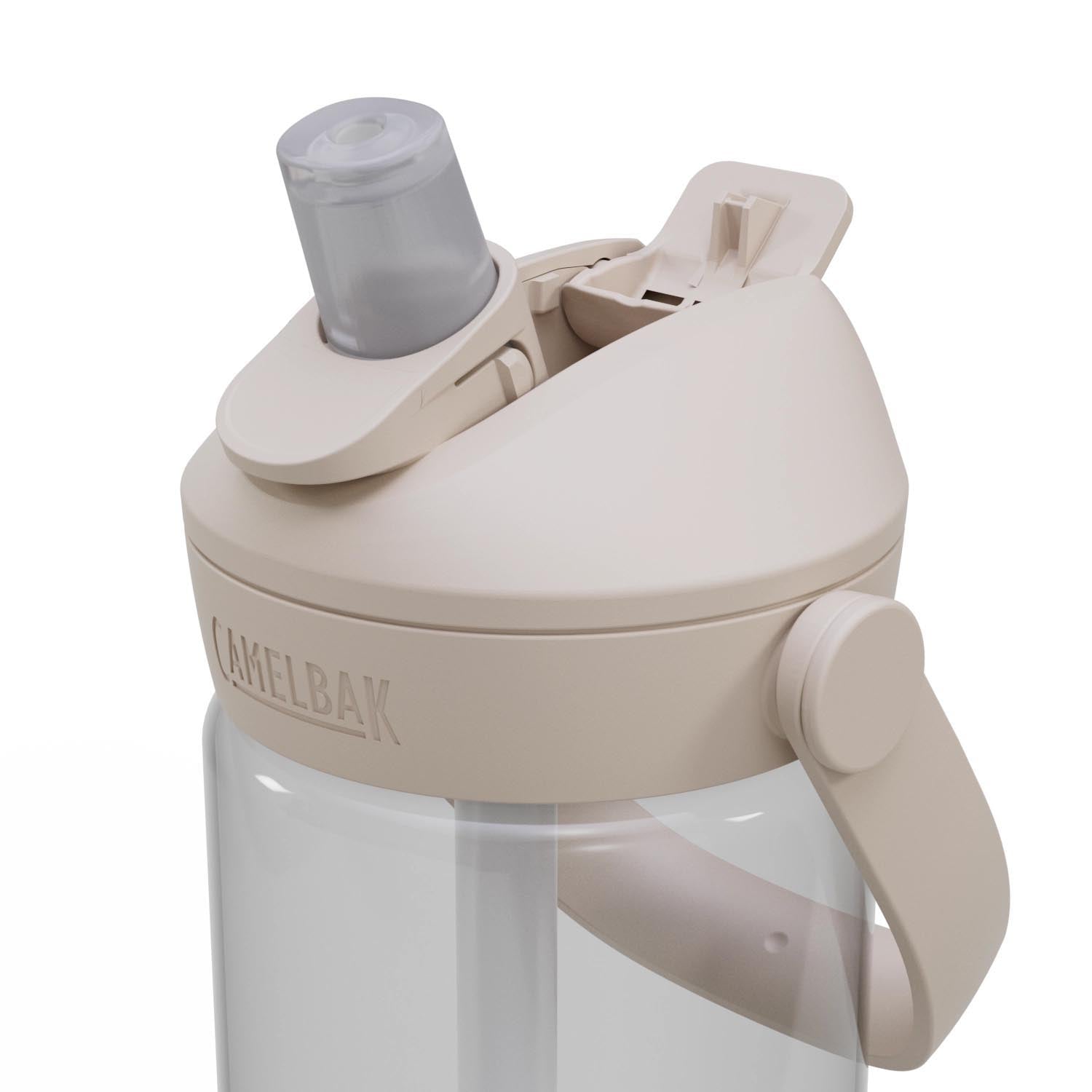 Die Camelbak Thrive Flip Straw 0.6l ist eine klare, vielseitige Trinkflasche mit Flip-Strohhalm, ideal für Sport, Reisen und den Alltag.