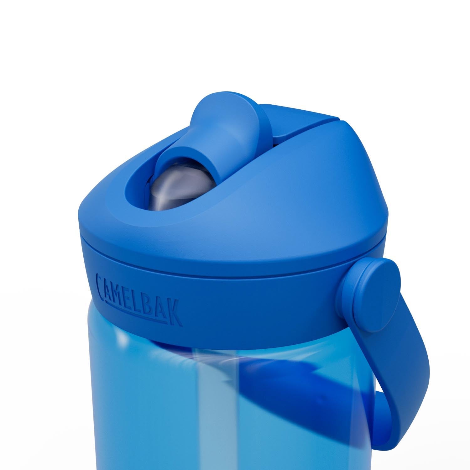 Die Camelbak Thrive Flip Straw Kids 0.4l True Blue ist eine praktische, auslaufsichere Trinkflasche für Kinder, ideal für unterwegs.