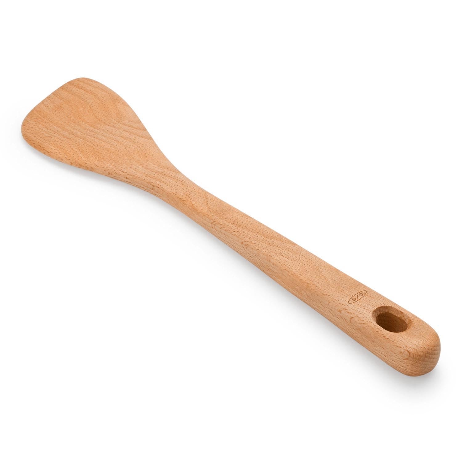 Der OXO Good Grips Saucenlöffel aus Holz, 12.8 cm, ist ideal für präzises Servieren von Saucen. Ergonomisch, langlebig und stilvoll.