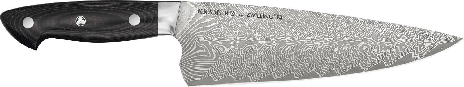 Kramer Euro Stainless Kochmesser 20cm in Schwarz präsentiert im Onlineshop von KAQTU Design AG. Küchenmesser ist von Zwilling