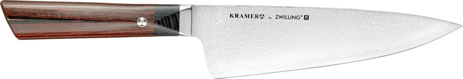 Kramer Meiji Kochmesser 20cm in Braun präsentiert im Onlineshop von KAQTU Design AG. Küchenmesser ist von Zwilling