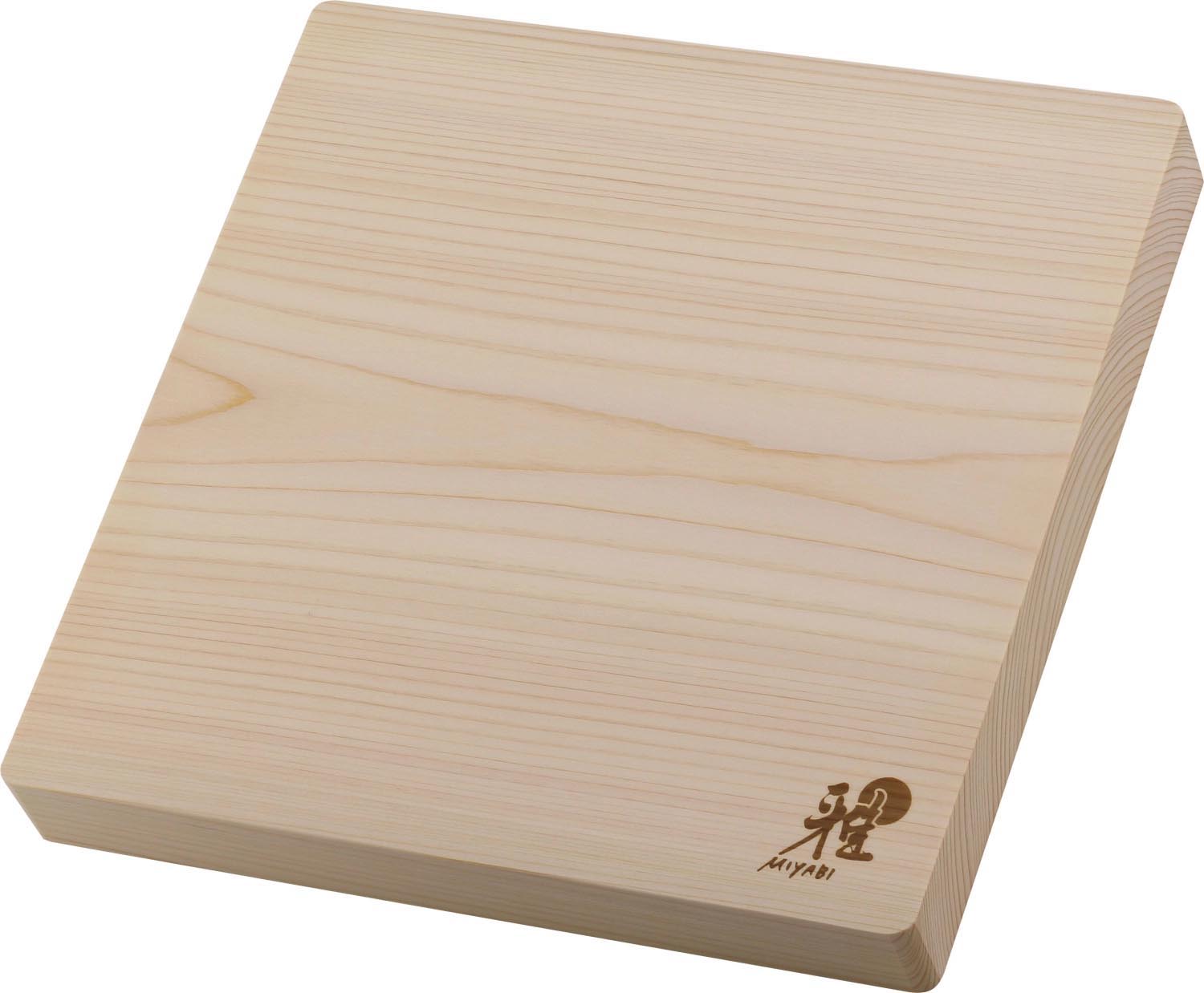 Miyabi Schneidbrett Hinoki S in Beige präsentiert im Onlineshop von KAQTU Design AG. Schneidbrett ist von Miyabi