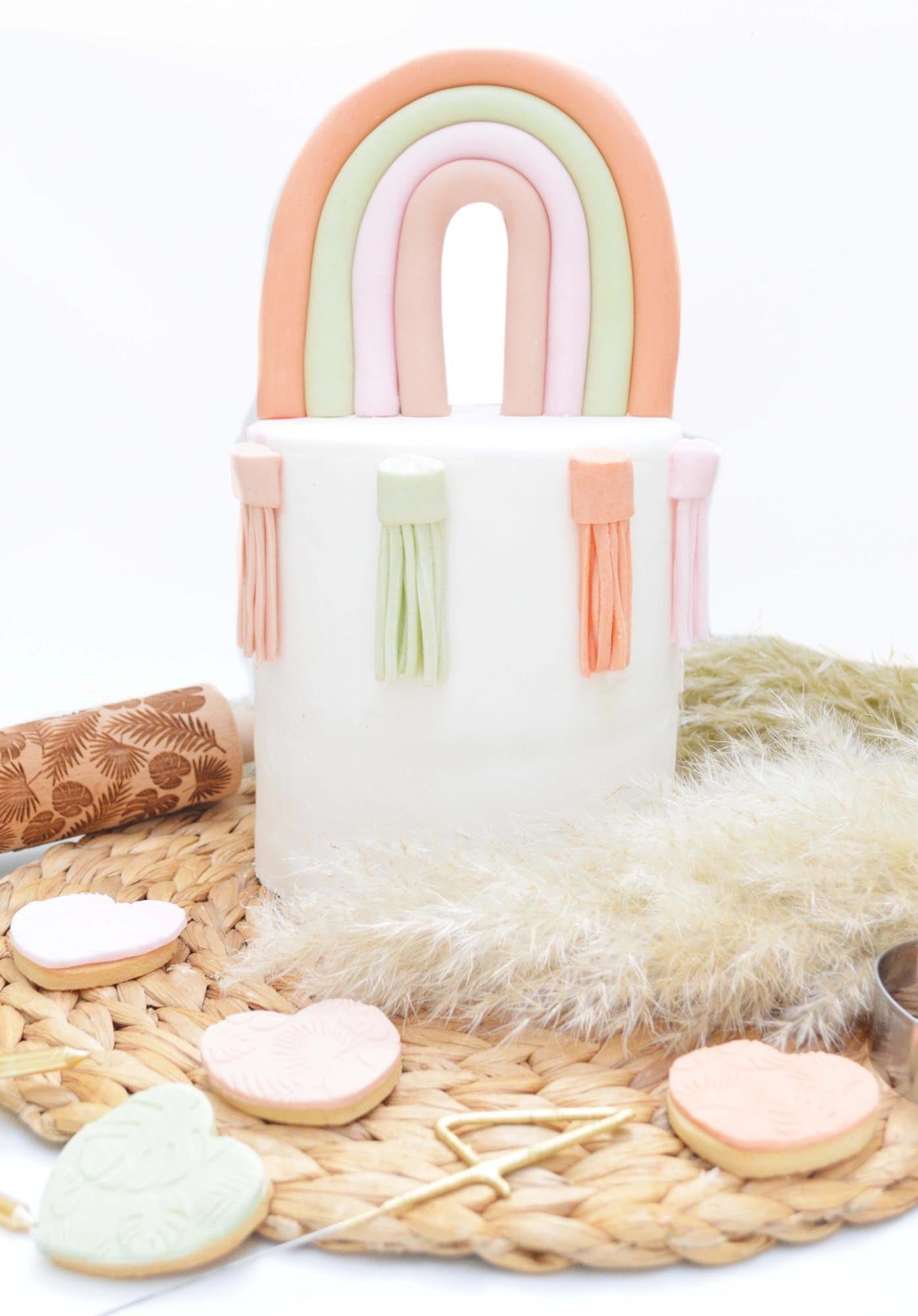 Zuckerpaste 250g von Scrap Cooking, natürlich und vielseitig, perfekt für kreative Dekorationen und einfach zu modellieren.