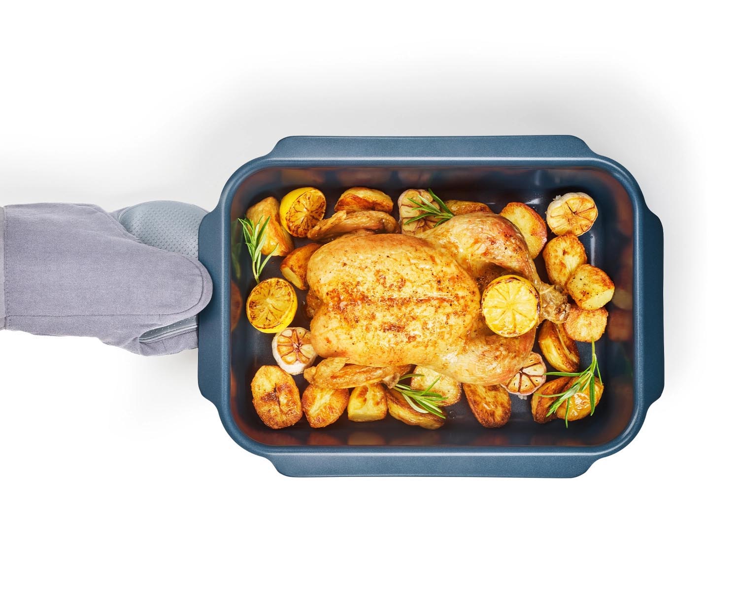 Antihaftbeschichtete Backform von Joseph Joseph, 35x24x8cm, ideal für vielseitiges Backen, langlebig und leicht zu reinigen.