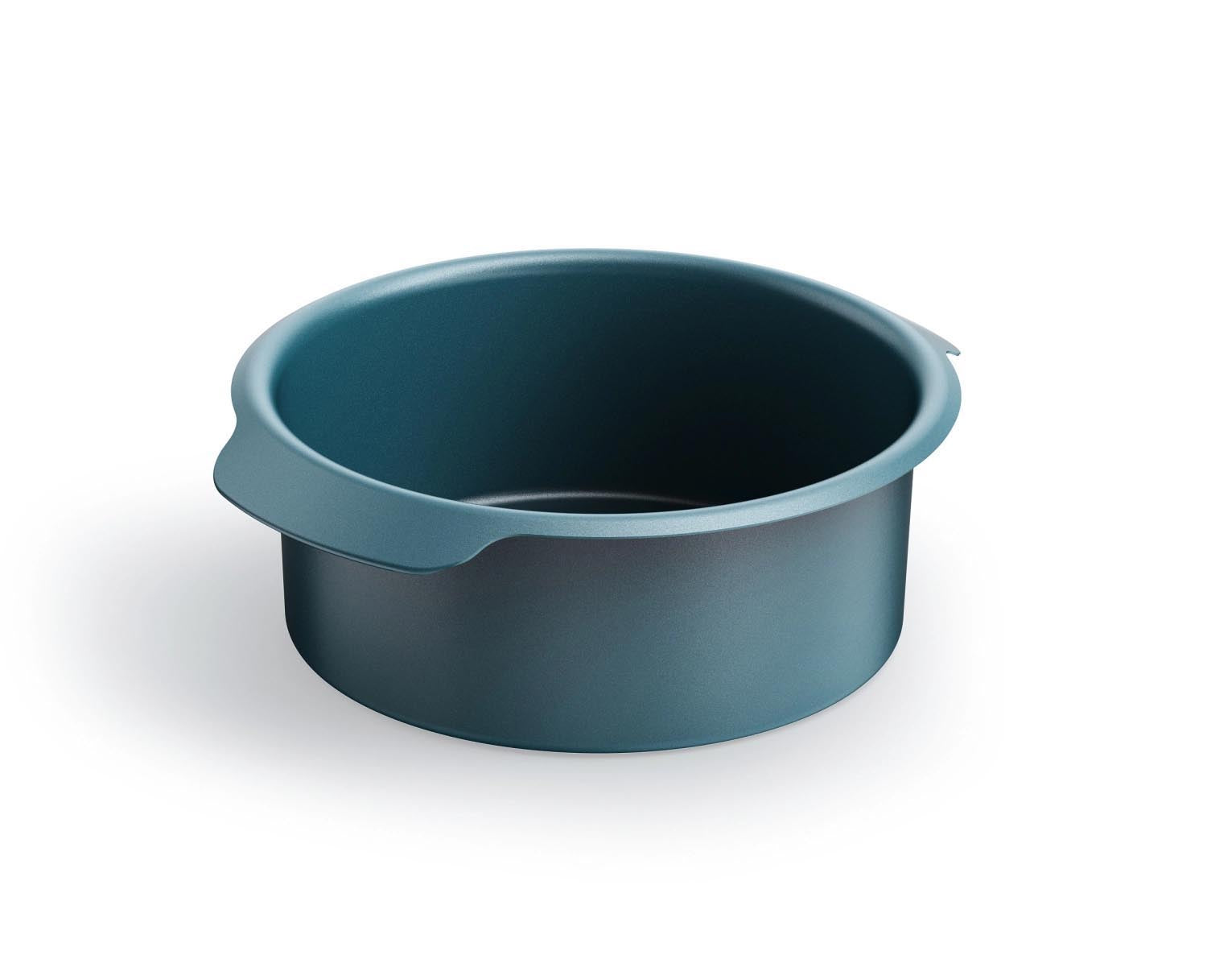 Nest Bake Backform Kuchen D20cm antihaftbeschichtet in Blau präsentiert im Onlineshop von KAQTU Design AG. Backform / Backblech ist von Joseph Joseph